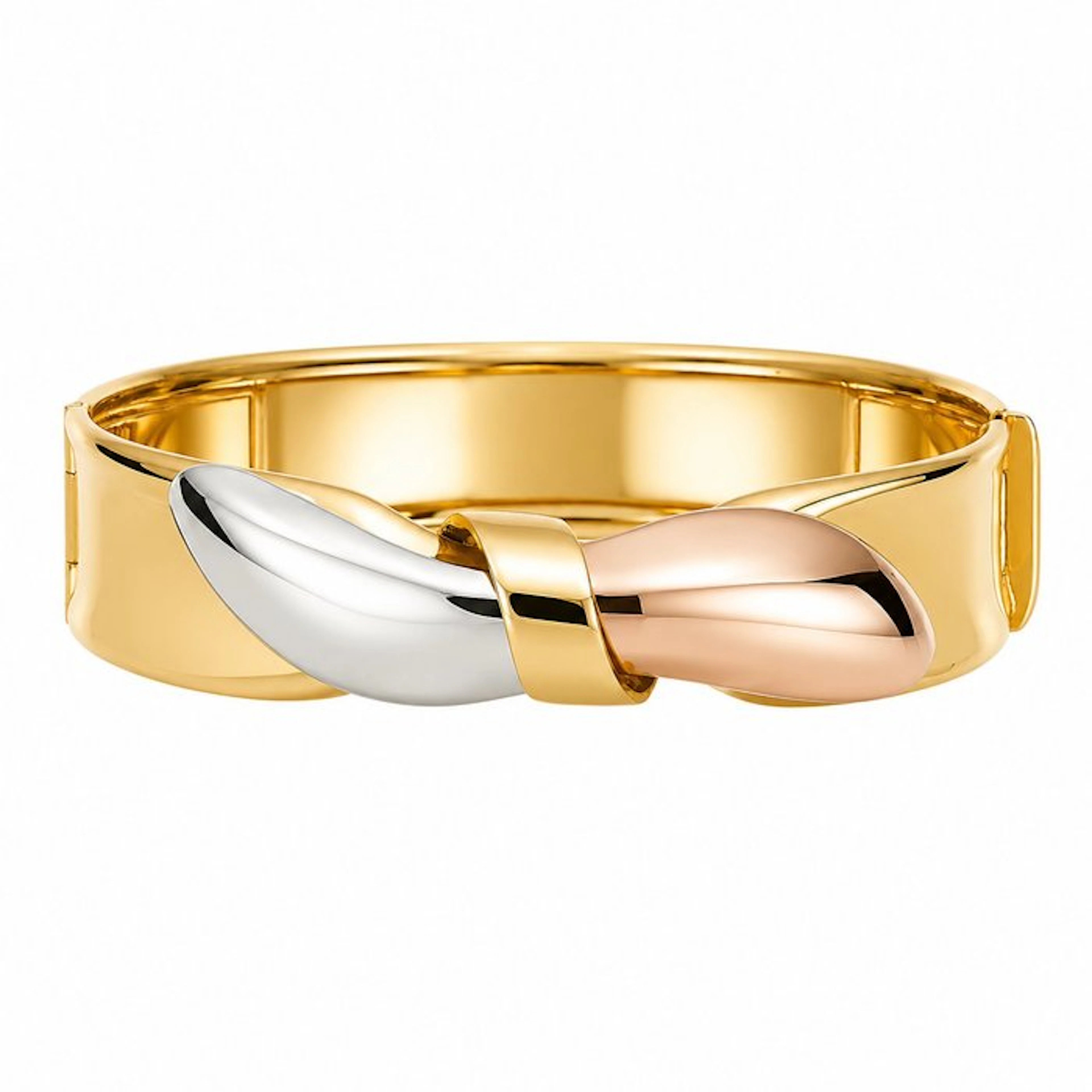 Bracelet - 18 kt. Yellow gold, Rose gold, White gold - Made in Italy - Handmade