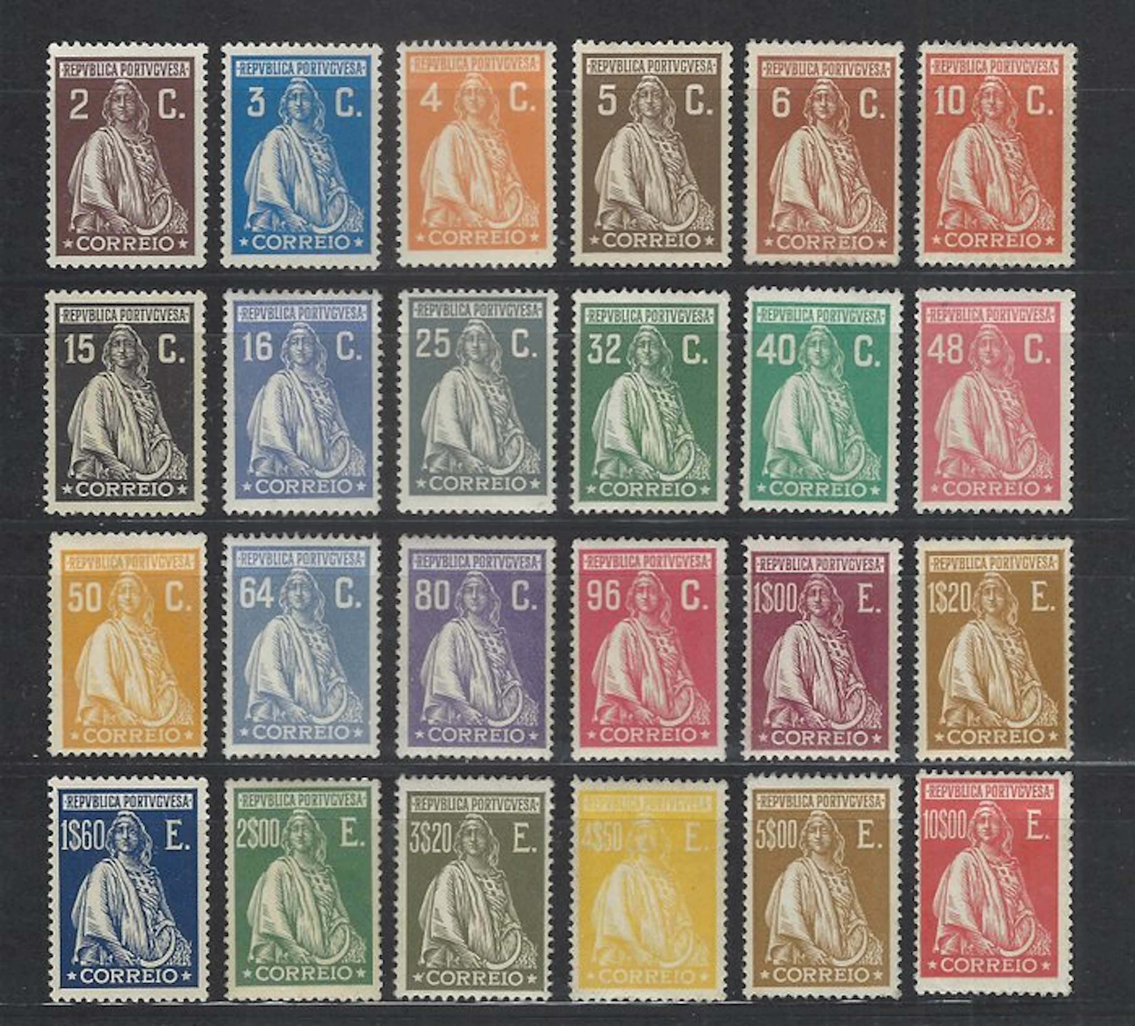 Portugal 1926 - Ceres-Londres complete series - Mundifil 396/419