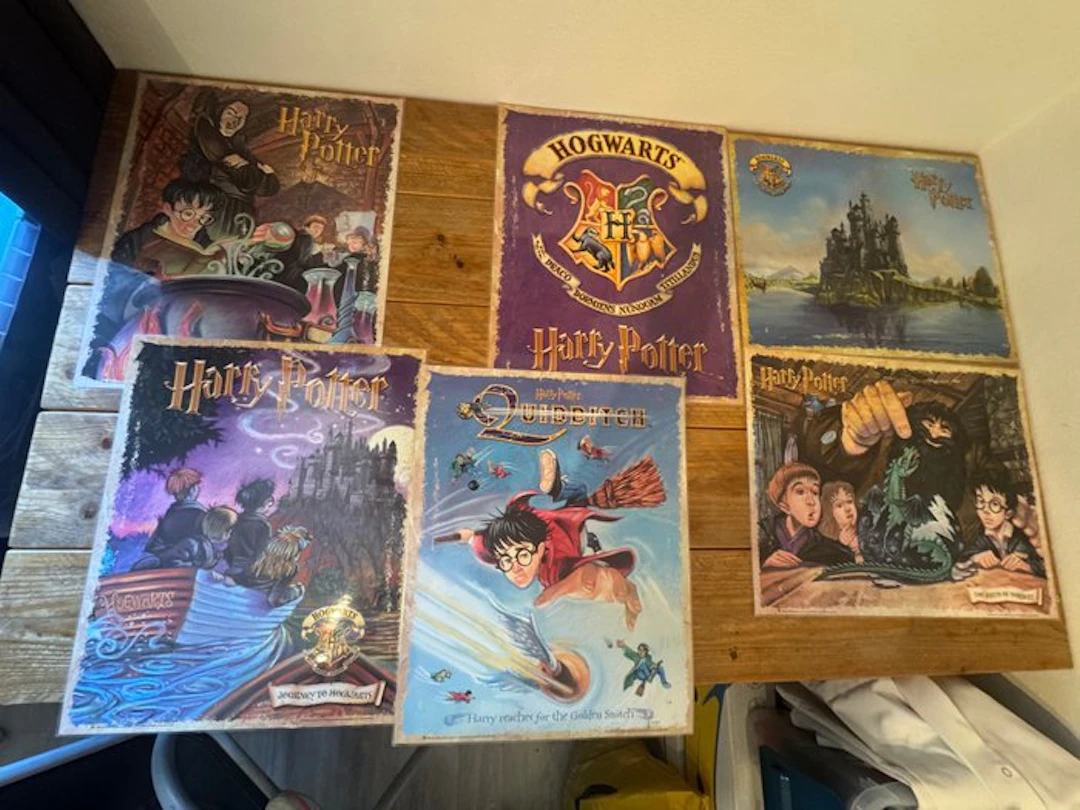 Mary GrandPré - GB Posters - Zes Harry Potter Posters...