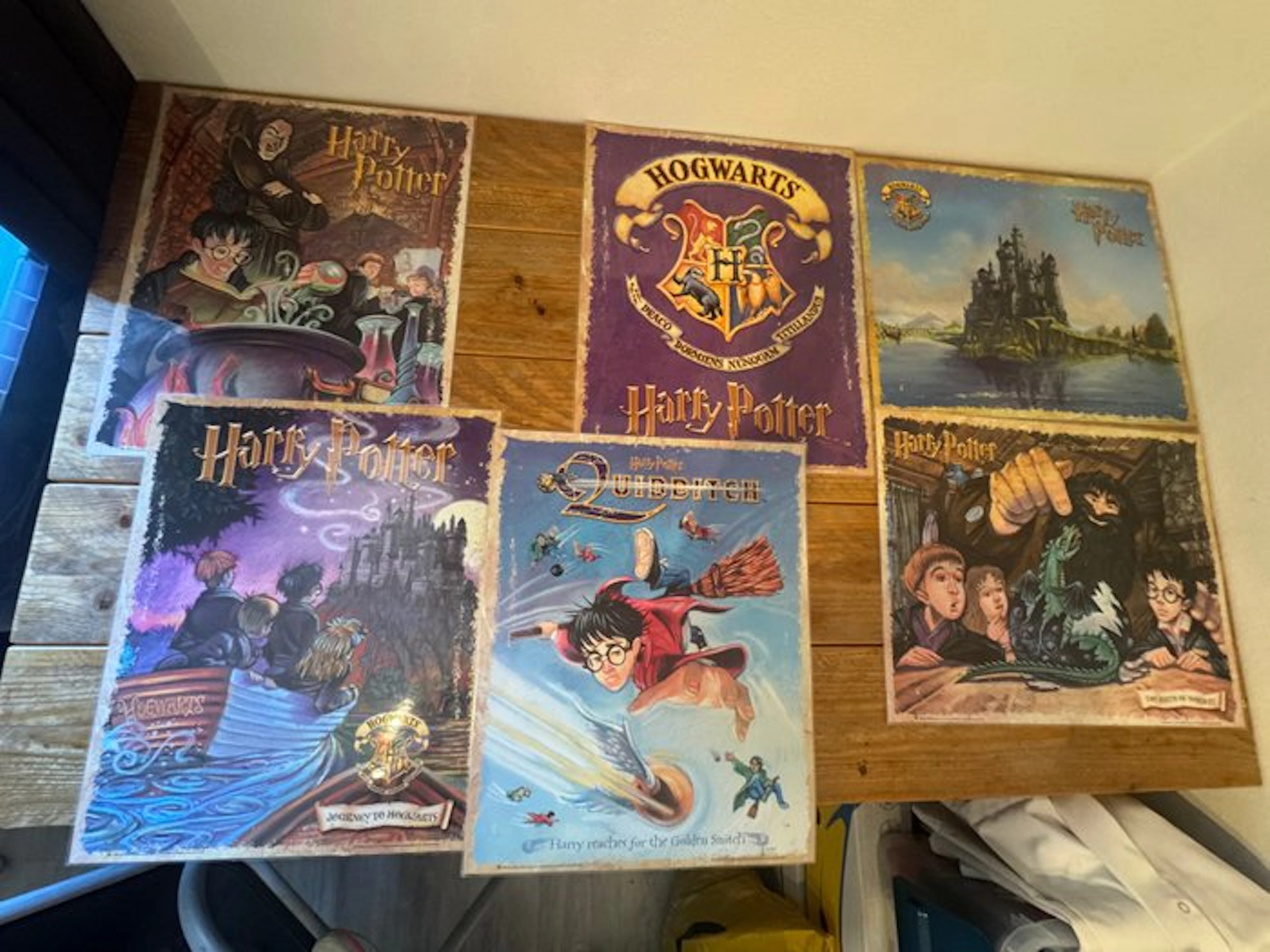 Mary GrandPré - GB Posters - Zes Harry Potter Posters...