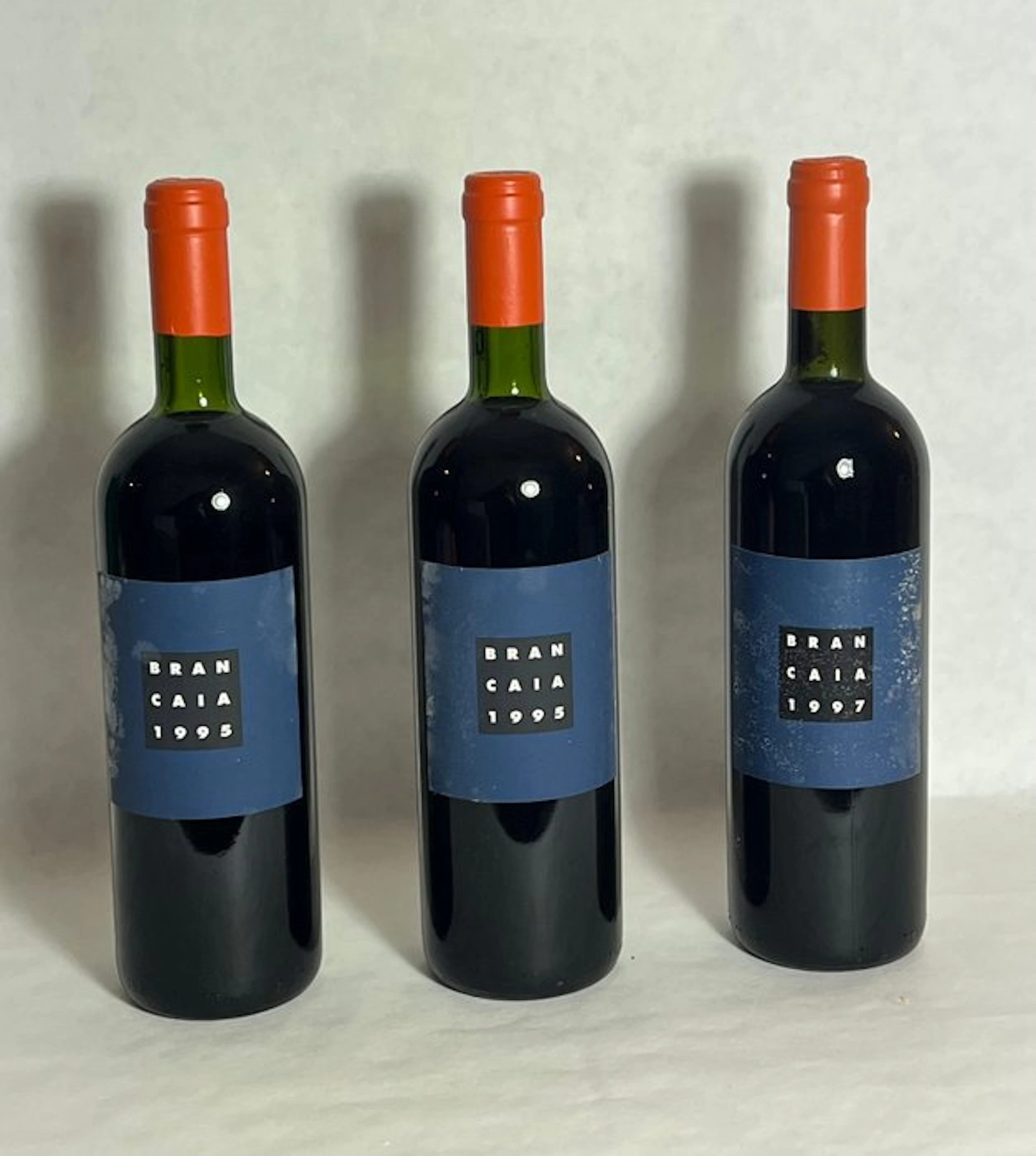 1995 x2 & 1997 Brancaia Il Blu - Tuscany IGT - 3 Bottles (0.75L)