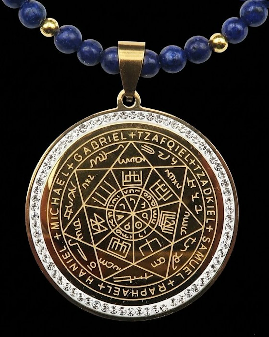 Lapis lazuli - Light Necklace - 7 Angels - Guidance and...