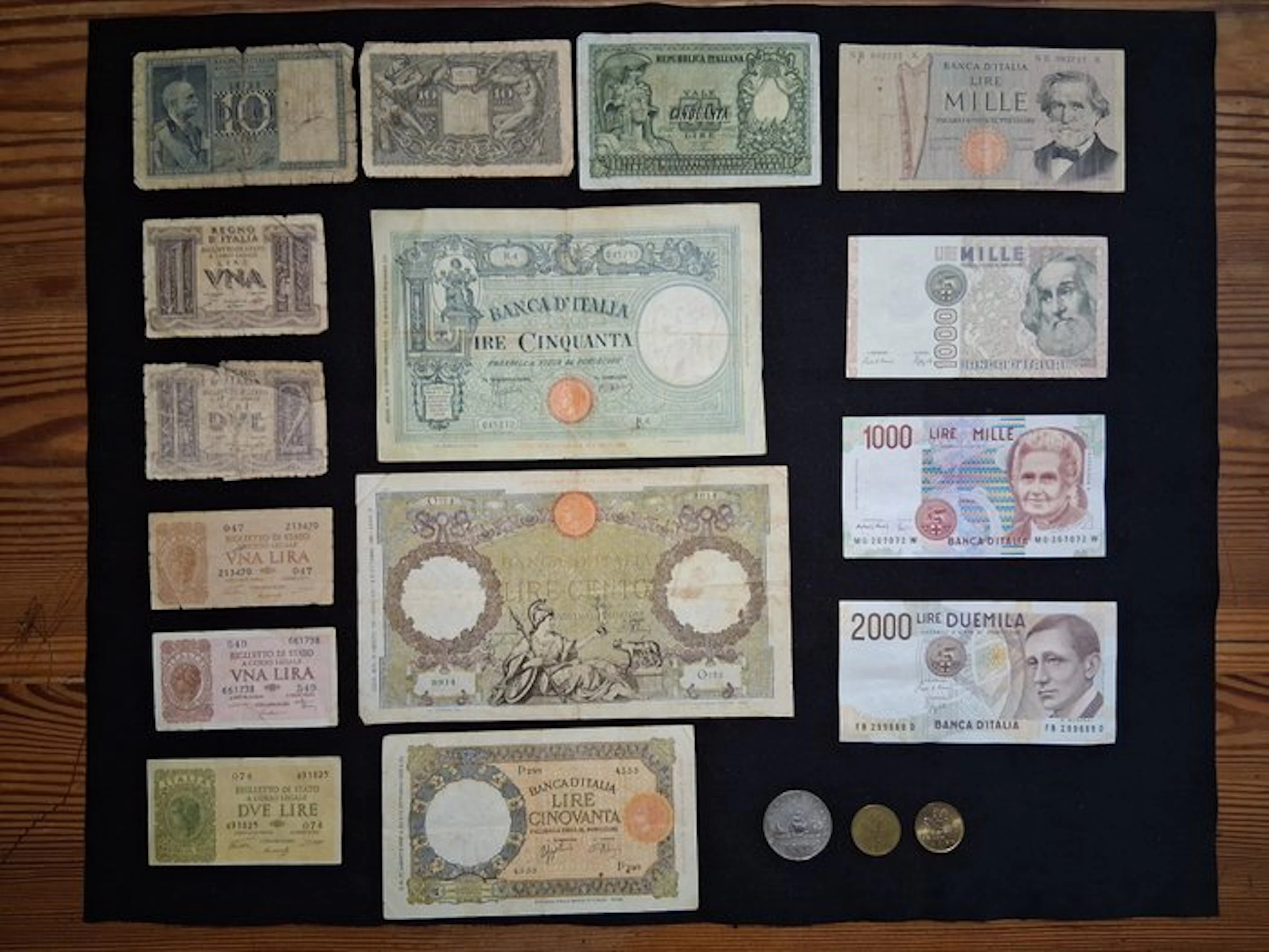 Italy. - 15 banknotes - various dates (No reserve price)