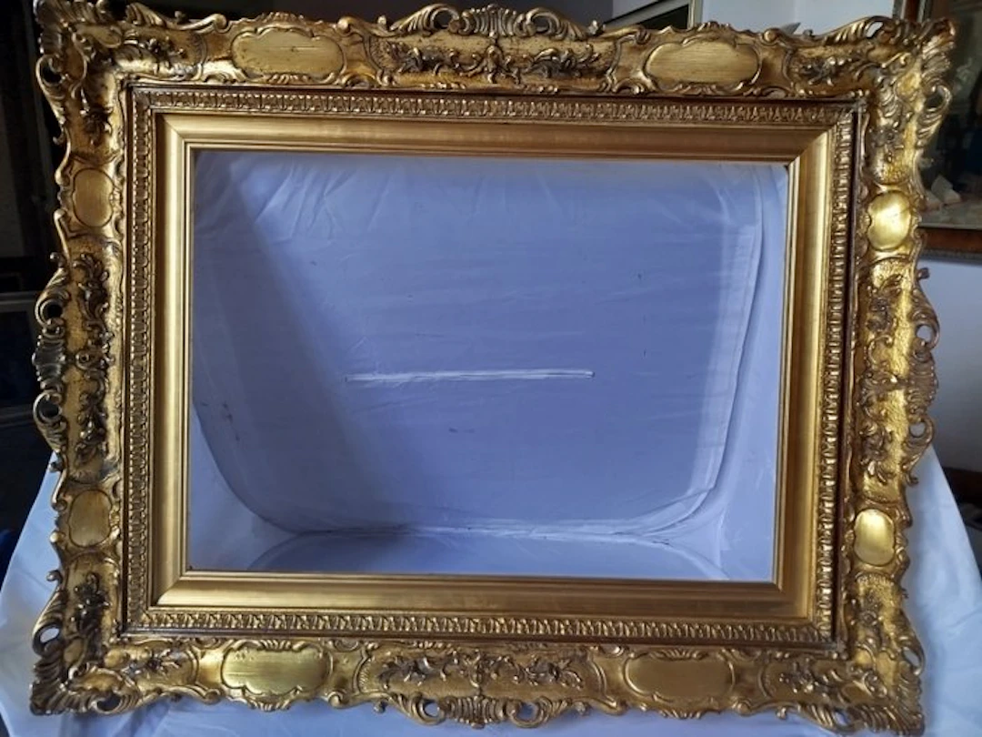 Frame - Wood - gold-leaf wood 70x50