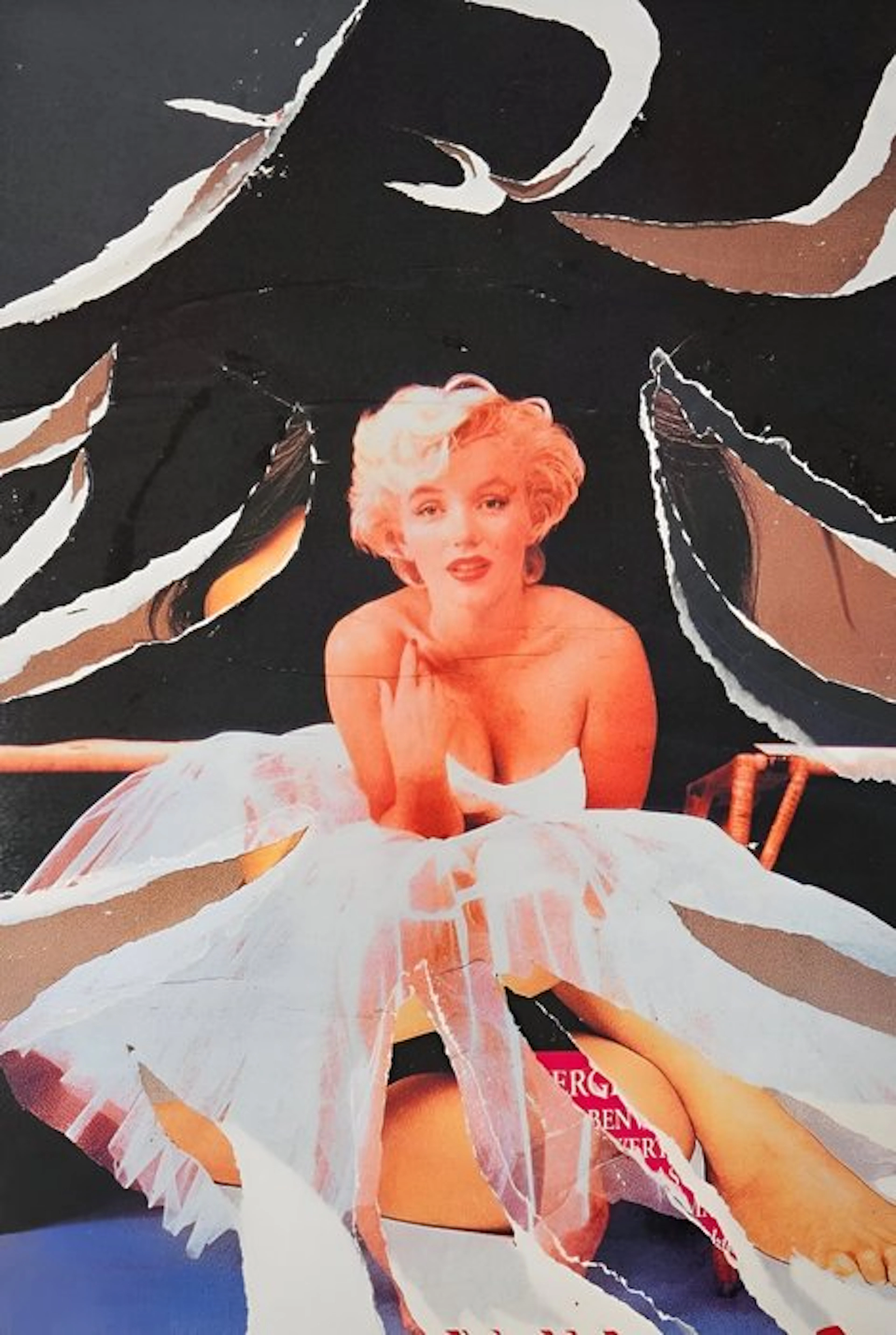 Mimmo Rotella (1918-2006) - Marilyn - Spirito Allegro
