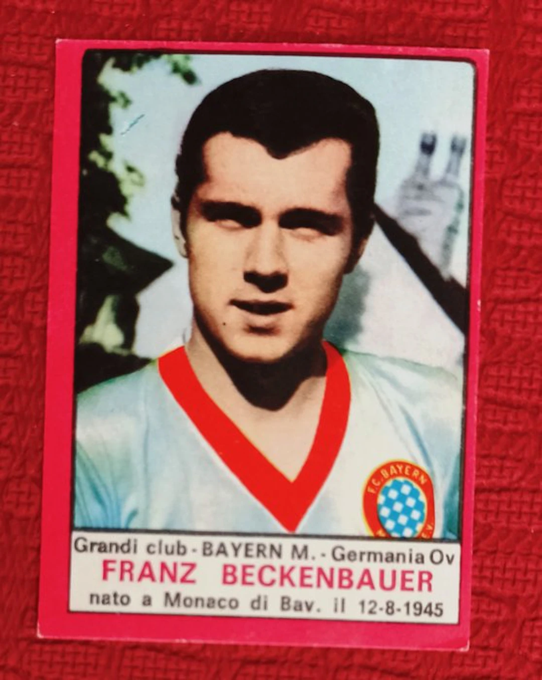 Panini Calciatori 1967/68 Franz Beckenbauer Sticker