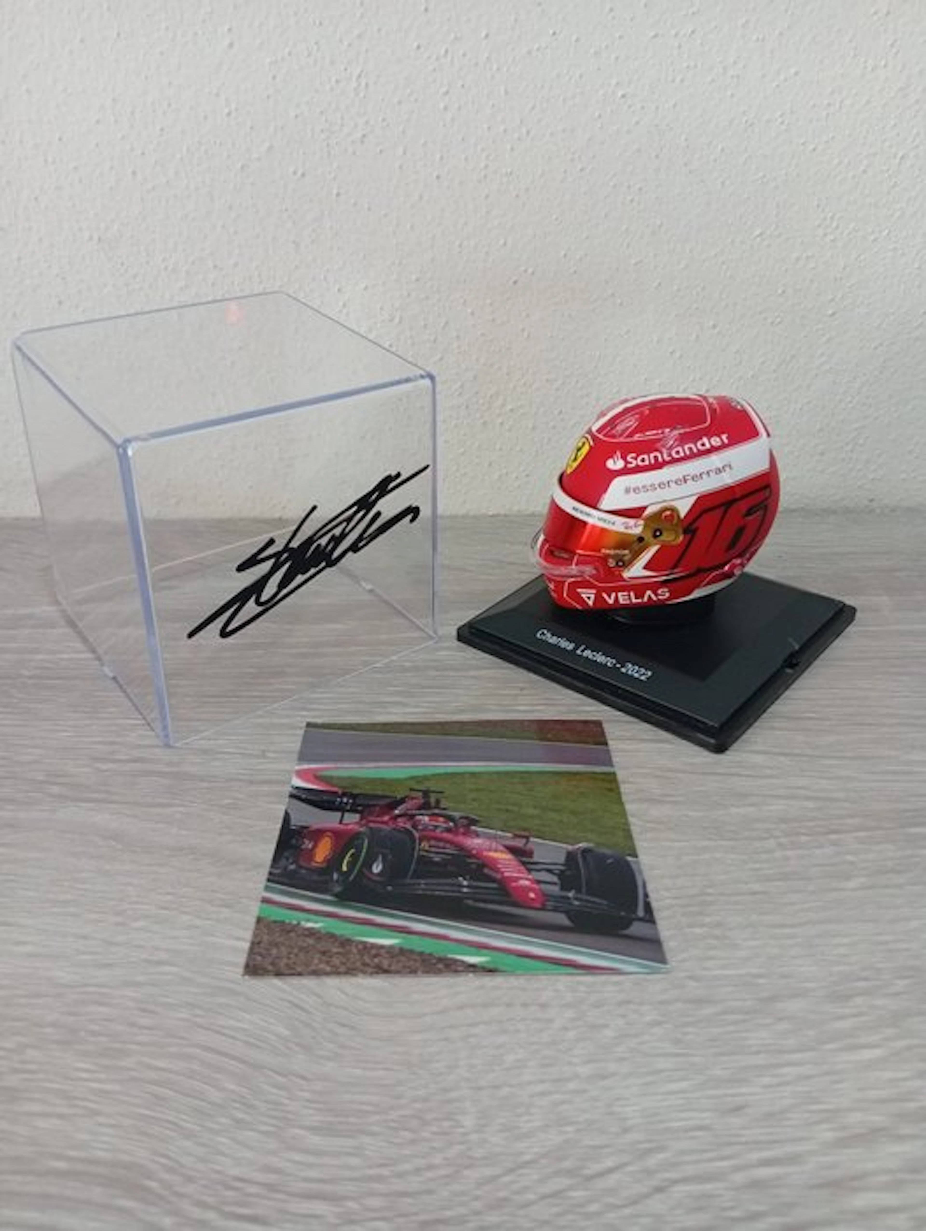 Ferrari - Season Helmet - Charles Leclerc - 2022 - Scale 1/5 Helmet