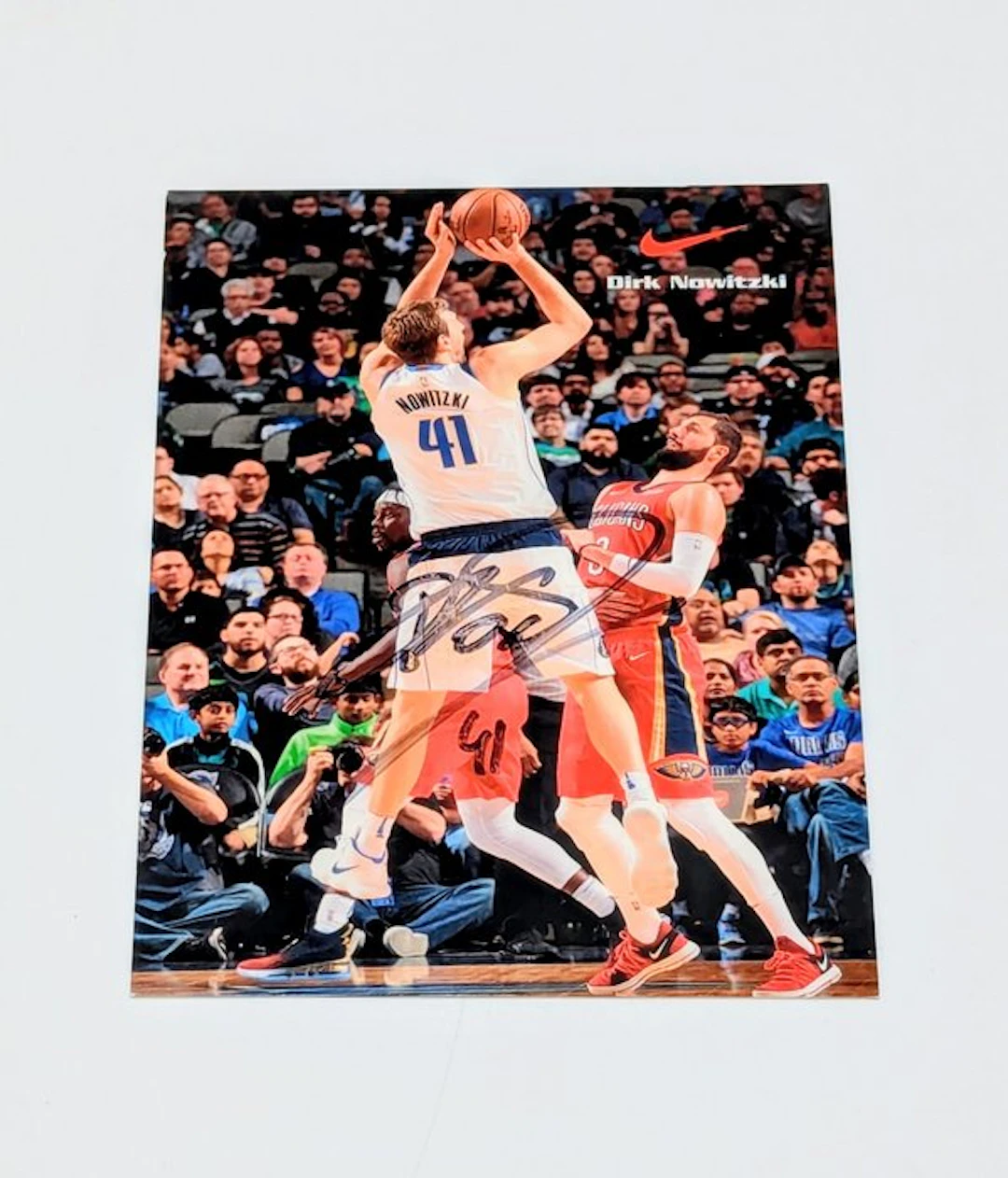 Dallas Mavericks - NBA - Dirk Nowitzki - Autograph, Fancard