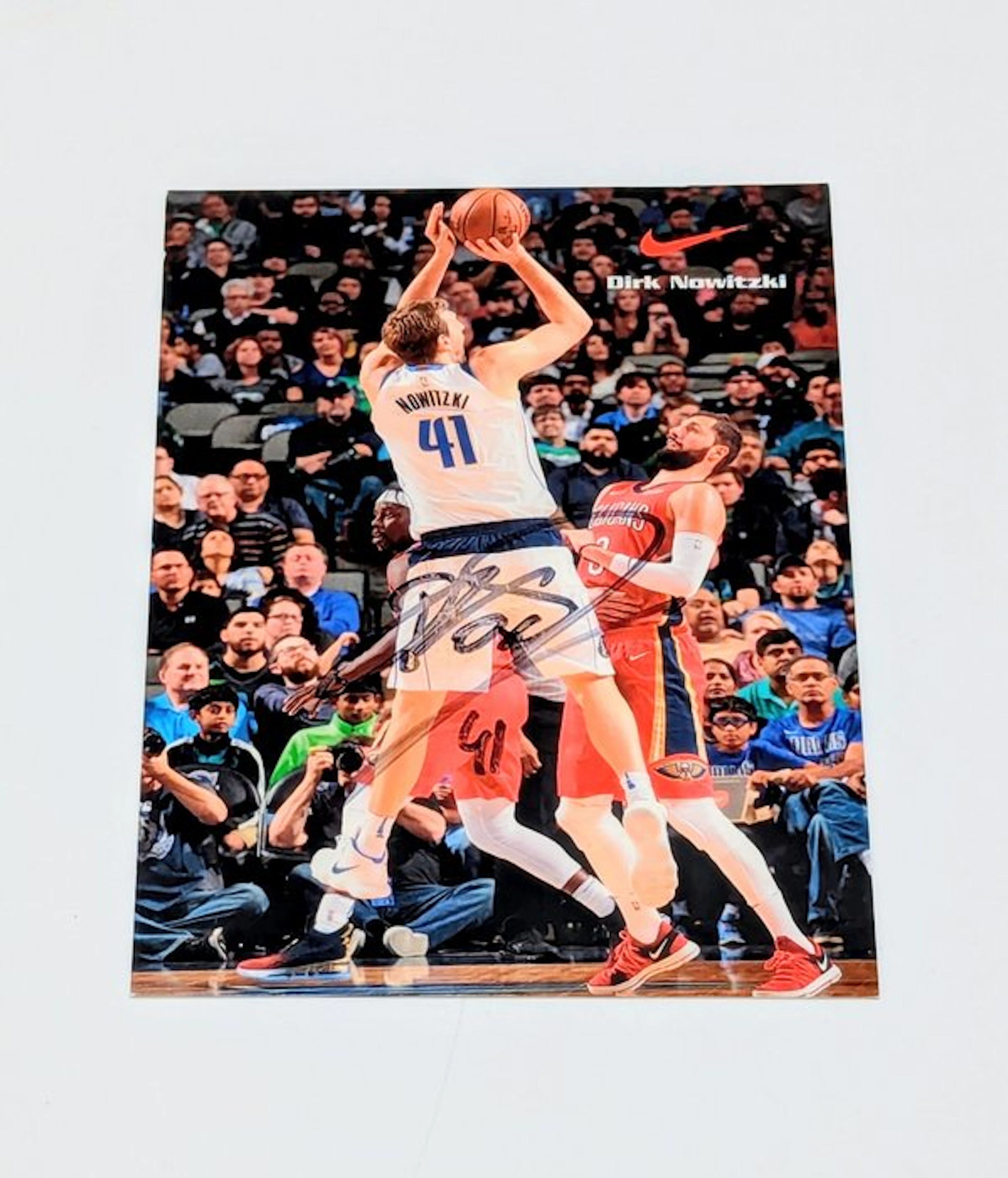 Dallas Mavericks - NBA - Dirk Nowitzki - Autograph, Fancard