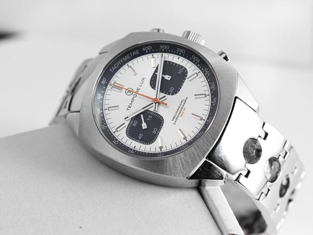 Tempore Lux - Racing One 04 Silver/Blue (2020) – Manual Chronograph – Pre-owned