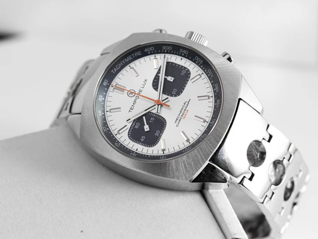 Tempore Lux - Racing One 04 Silver/Blue (2020) – Manual Chronograph – Pre-owned