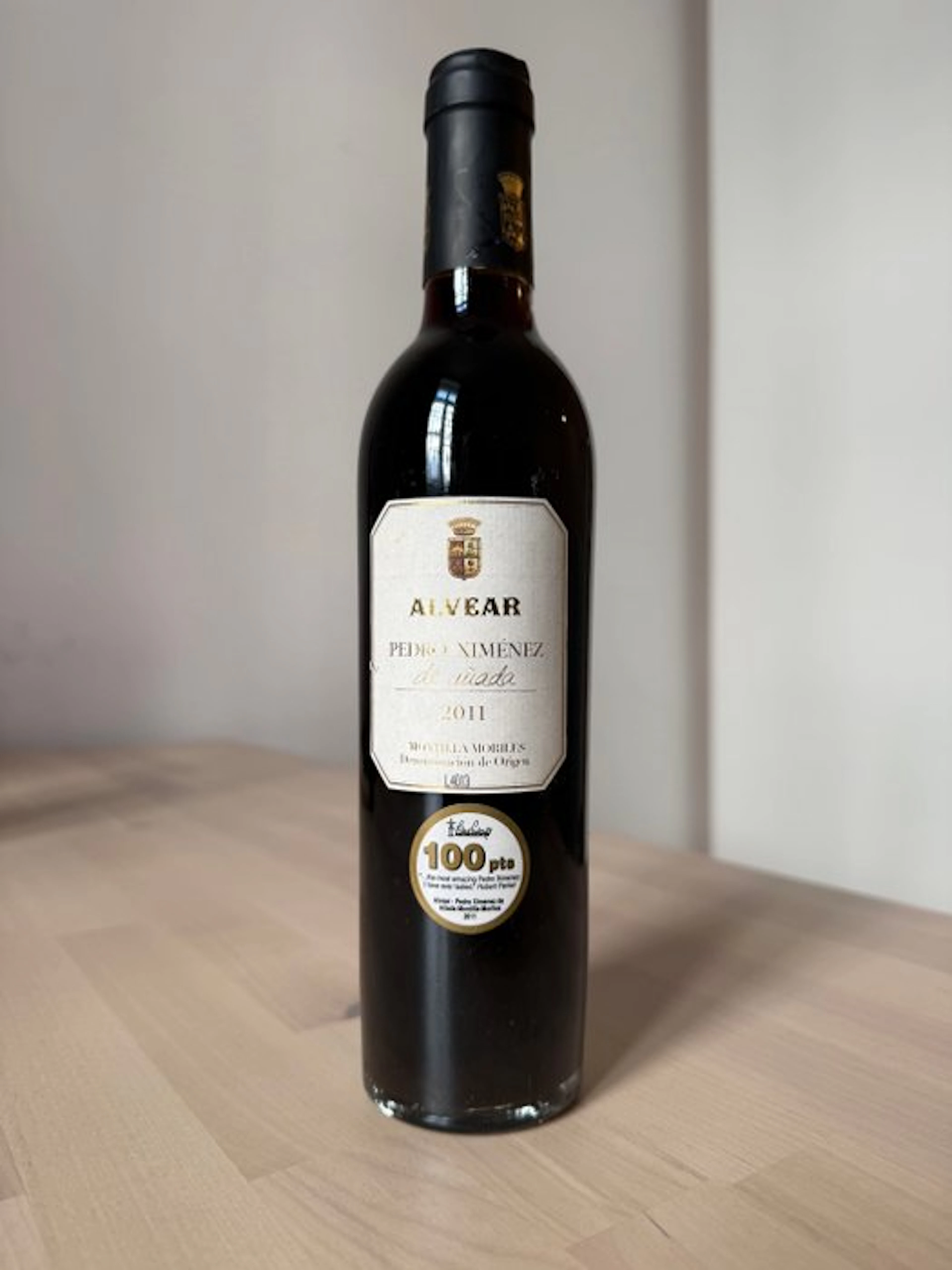 2011 Alvear Pedro Ximenez de Anada - Montilla-Moriles - 1 Half Bottle (0.375L)