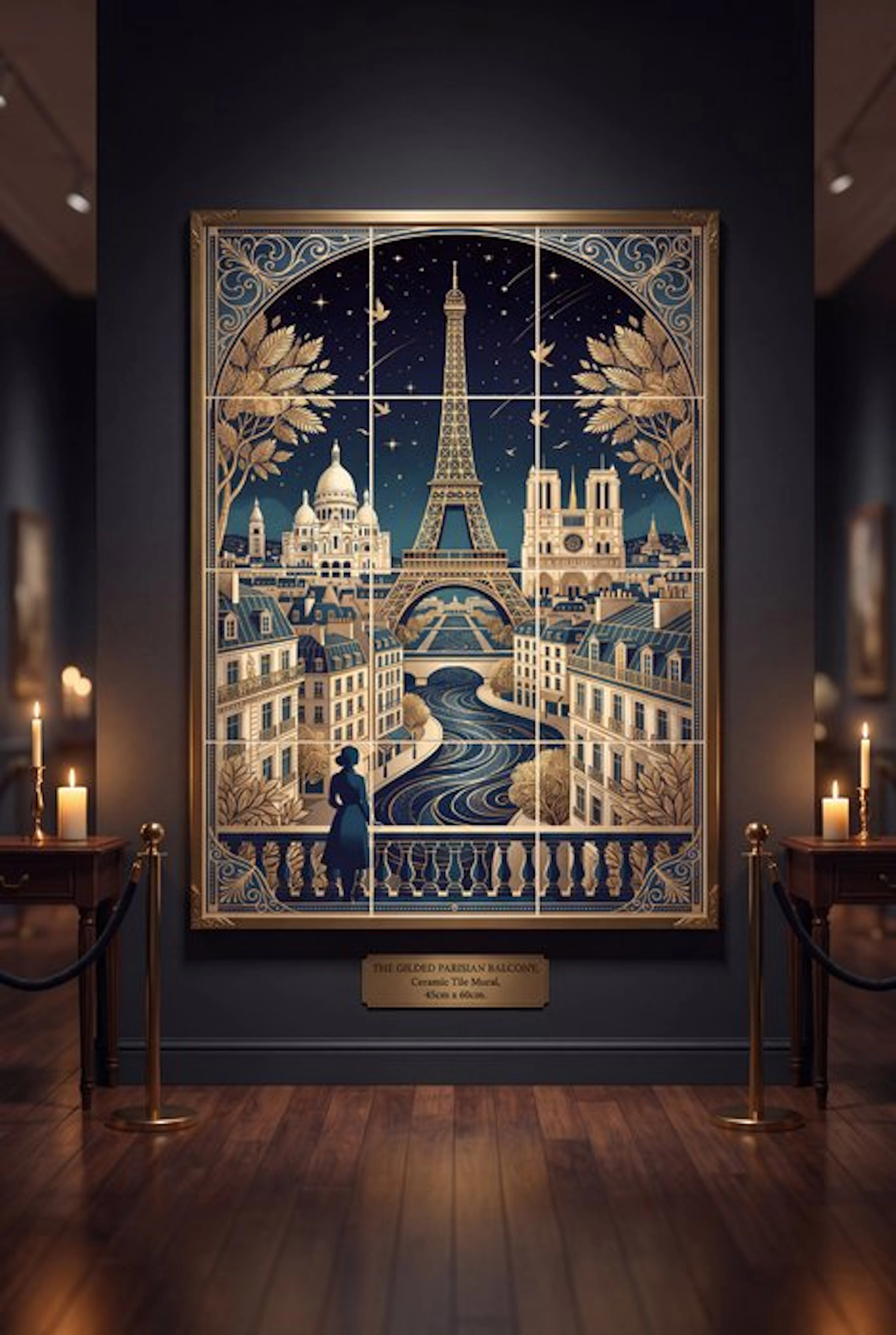 Kleury.art - [UNIQUE!] [XL Ceramic Tiles Composition]...