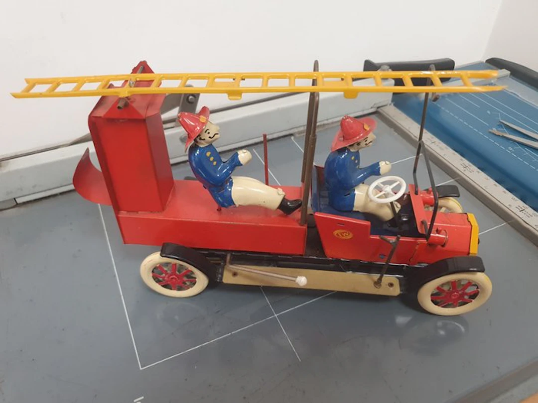 Tucher + Walther - Model truck - Camion dei pompieri in...