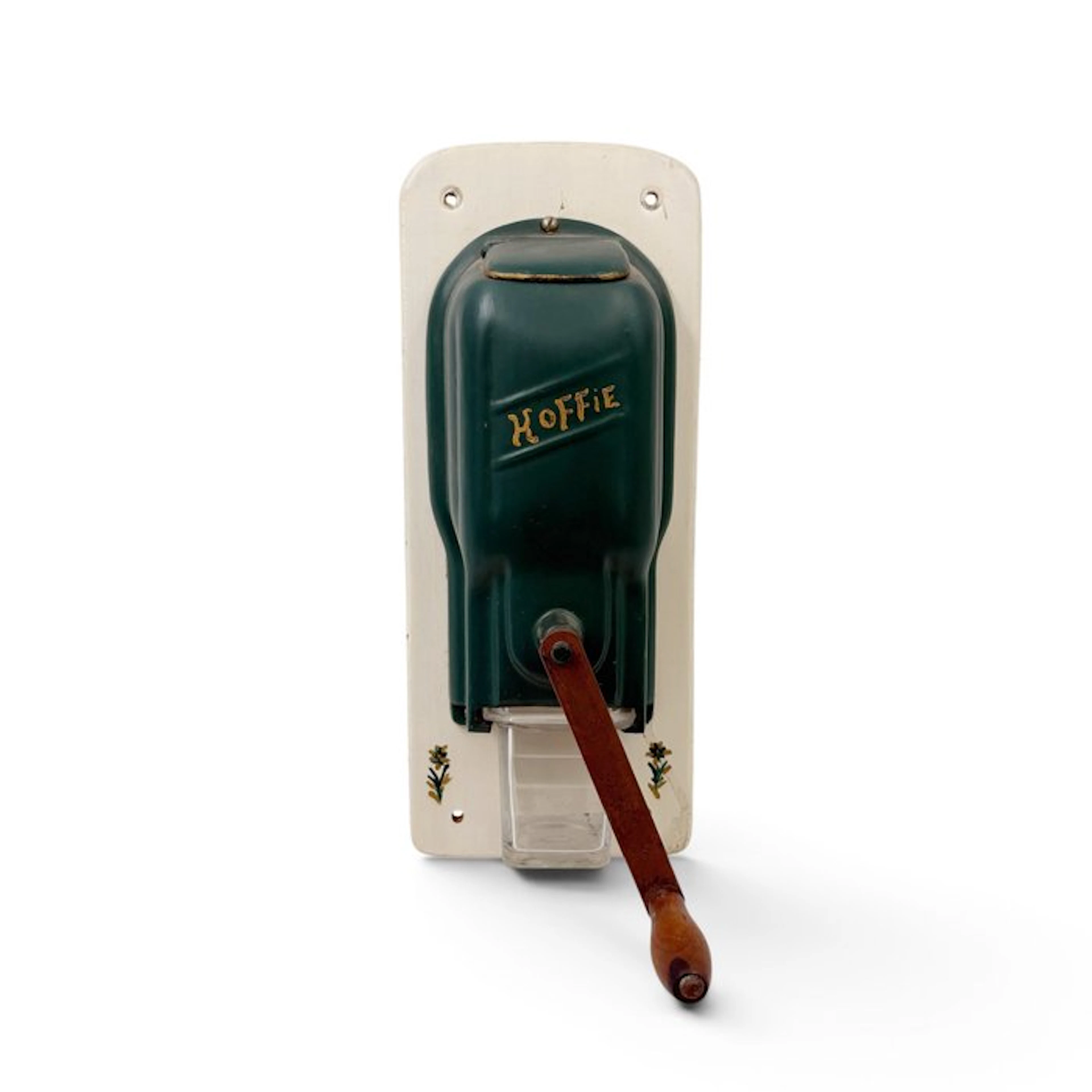 Coffee grinder - Wood, Metal, Glass - Wand coffee grinder