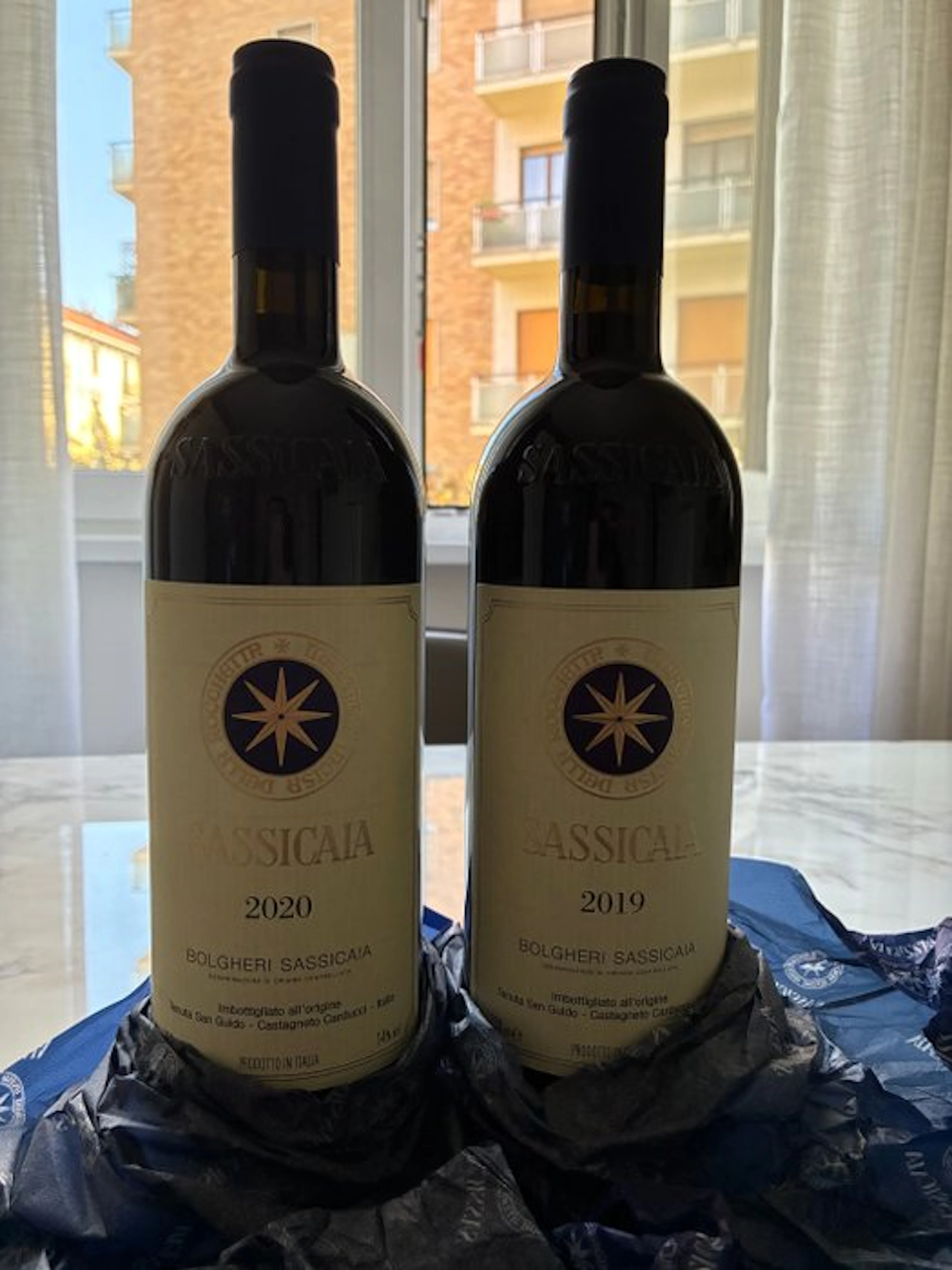 2019 & 2020 Tenuta San Guido, Sassicaia - Super Tuscans - 2 Bottles (0.75L)