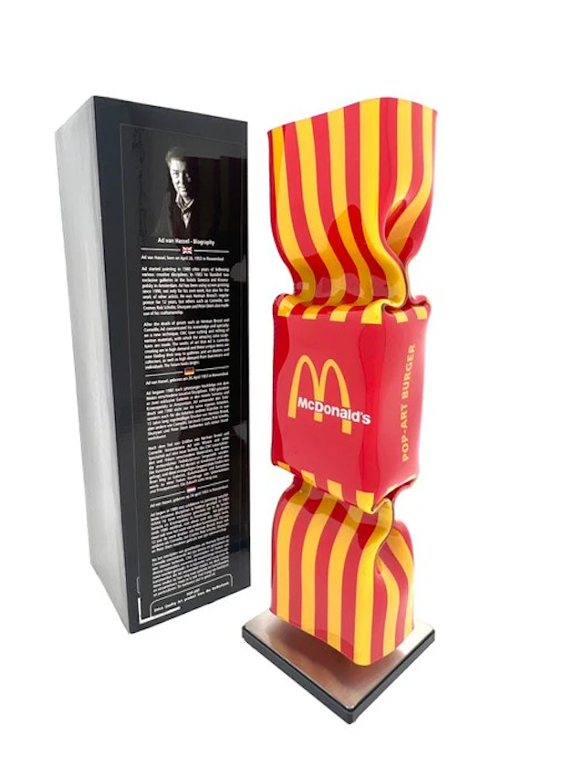 Ad van Hassel (1953) - Luxury Art Candy Toffee - Hommage to Macdonalds