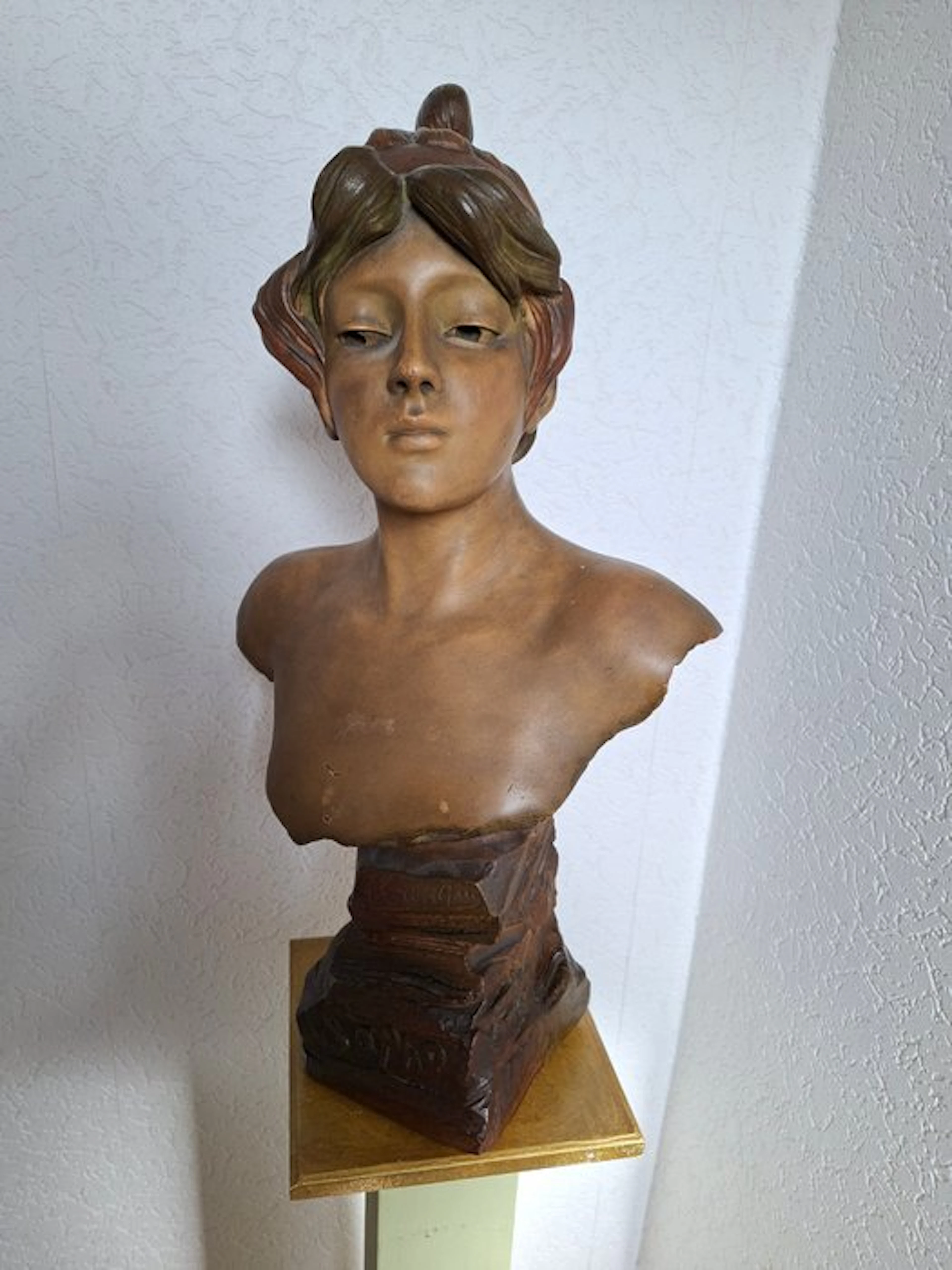 G. Crinquet - Bust, Sapho - 60 cm - Ceramic