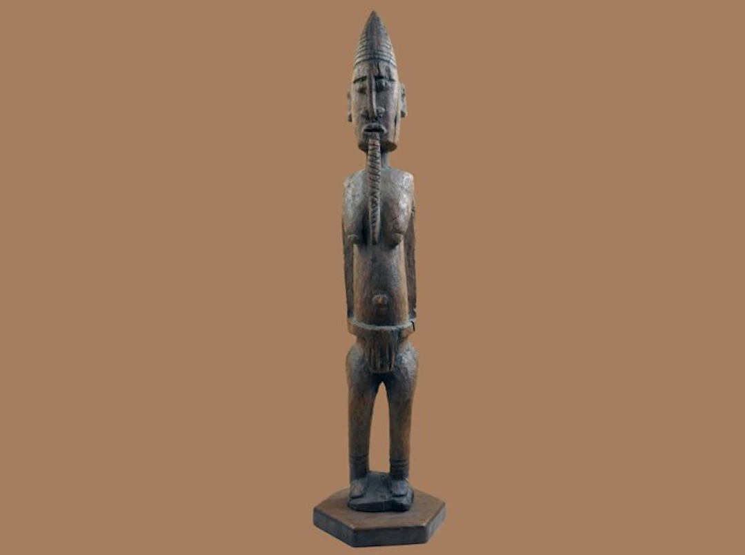 Dogon – Wooden ancestral figure – Mali – 45 cm – African...