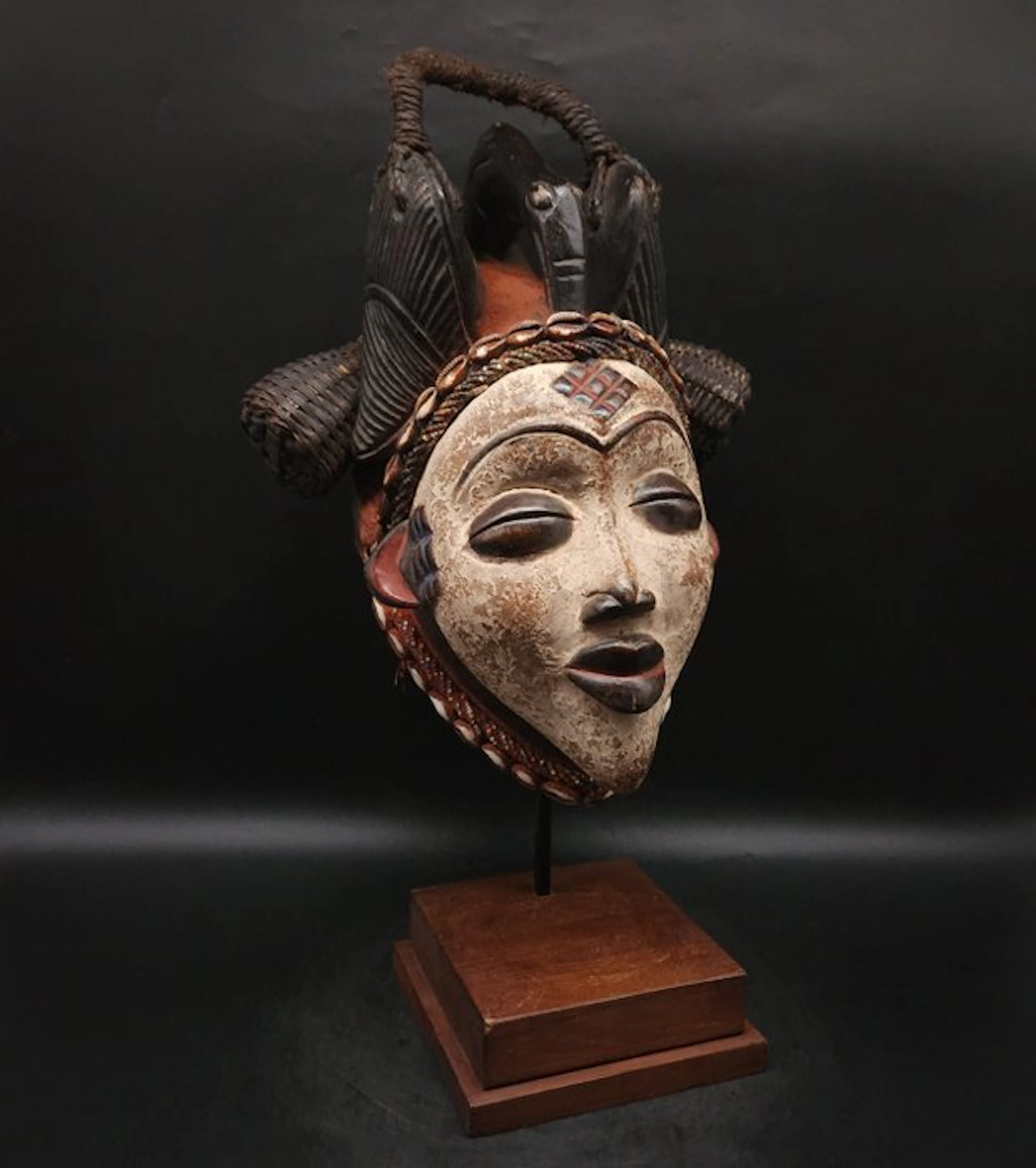 Superb - double-faced mask - Punu - Gabon (No reserve price)