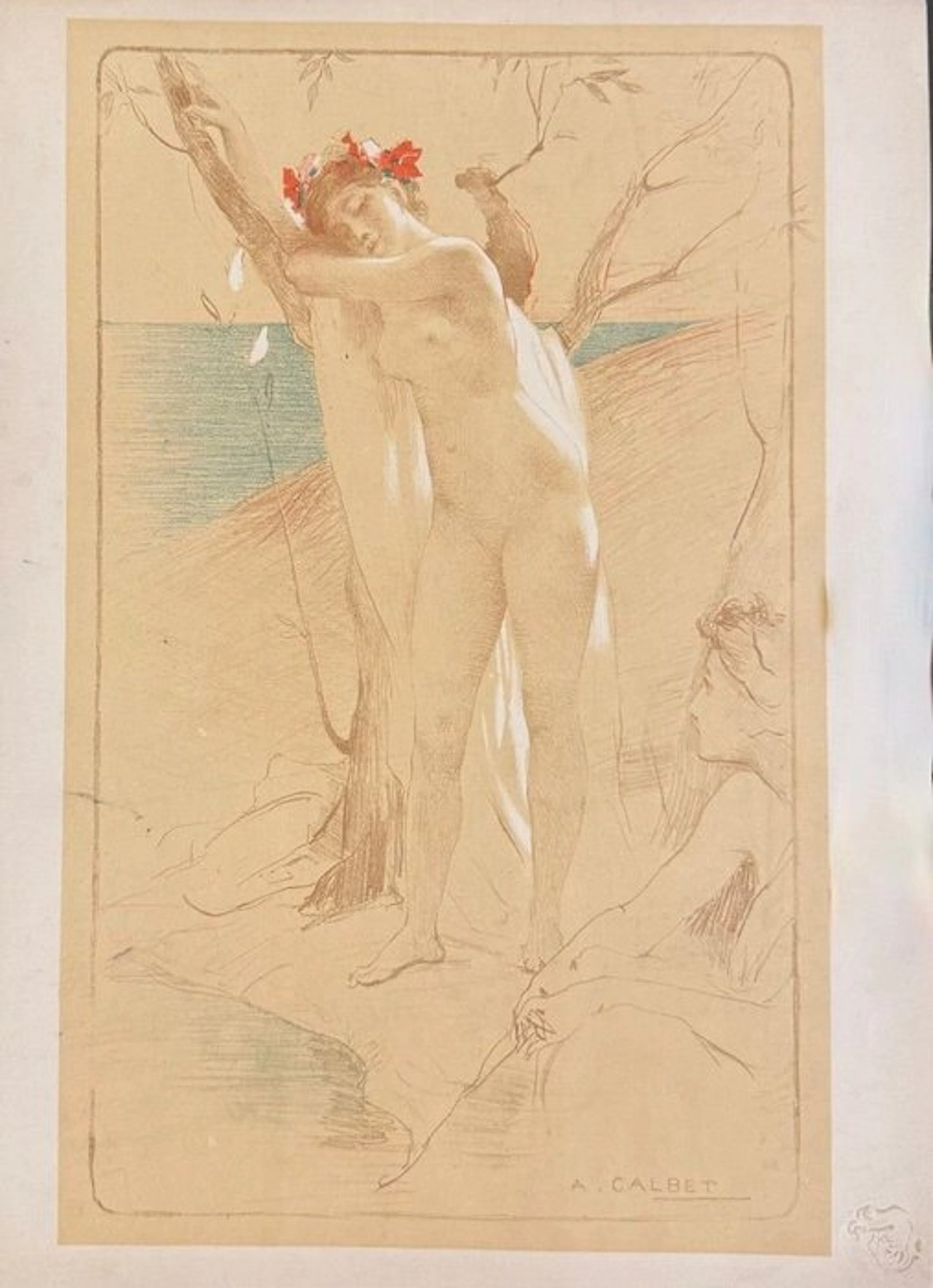 Antoine Calbet (1860-1944) - L'Inconnue
