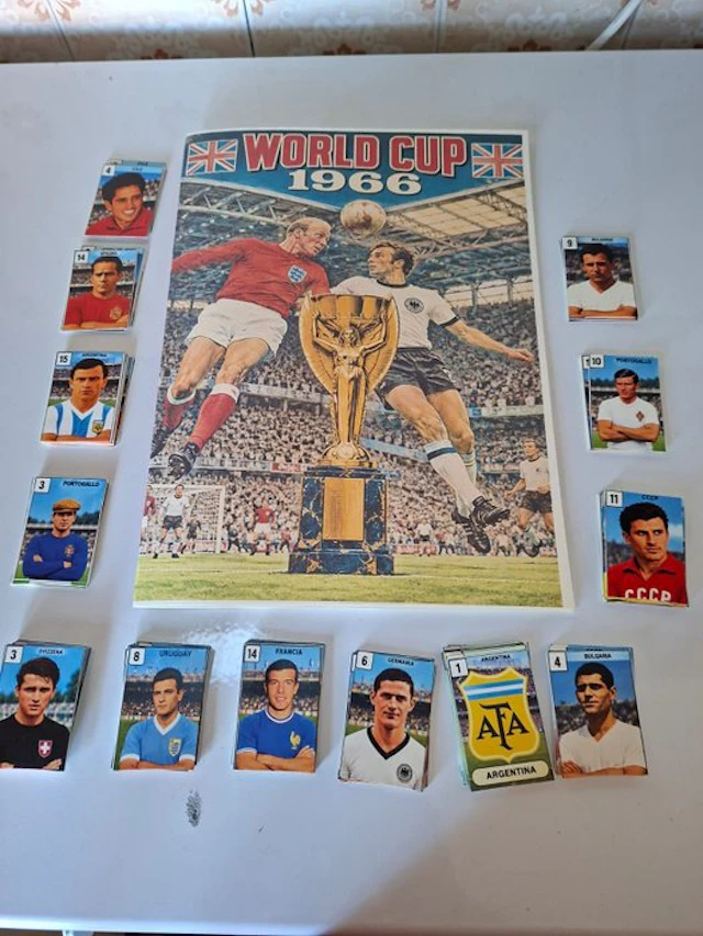 1966 Album Mondiali di Calcio 1930-2020 –ENGLAND 1966 –...