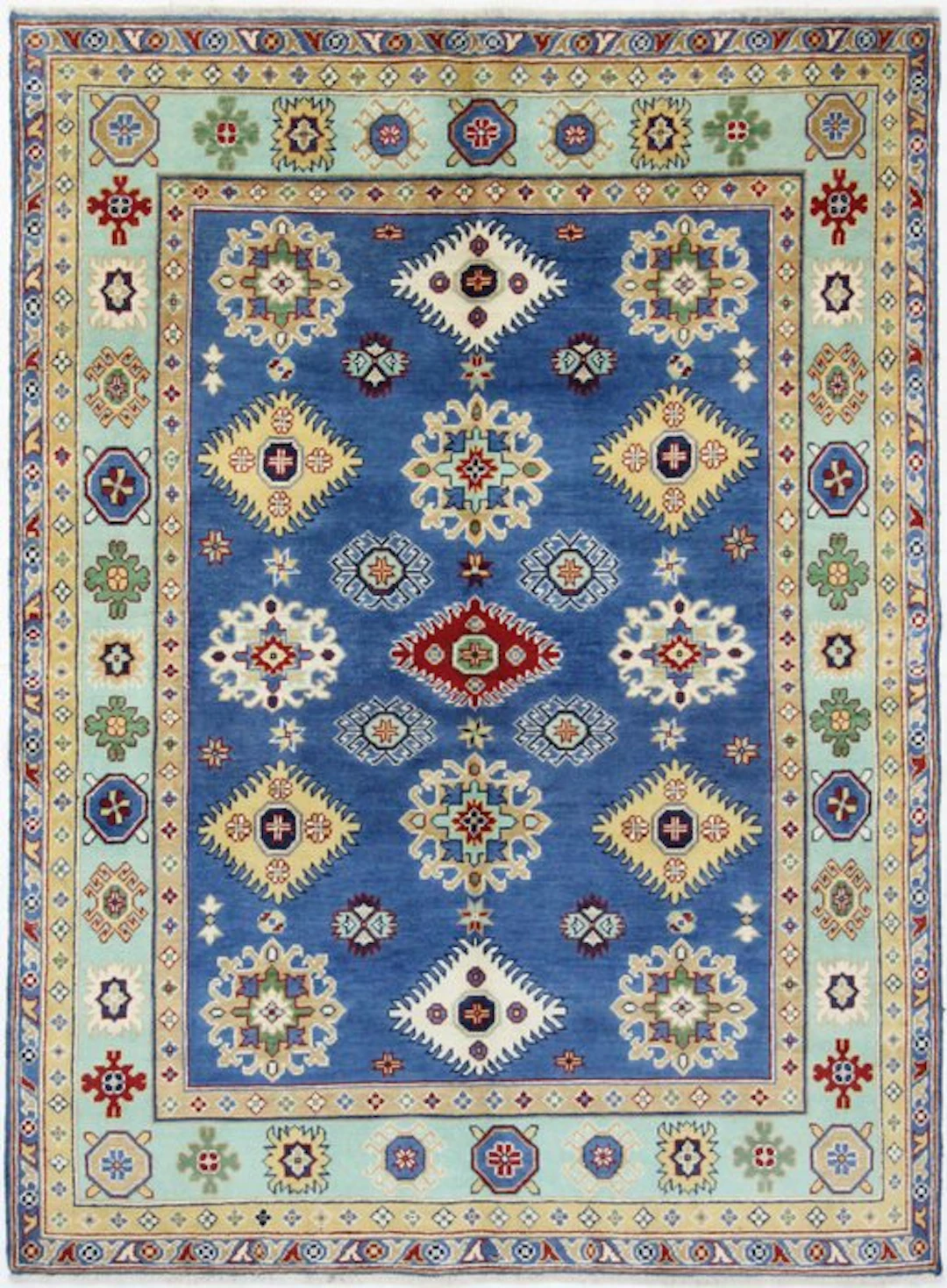 Hand-knotted Ziegler Kazak rug