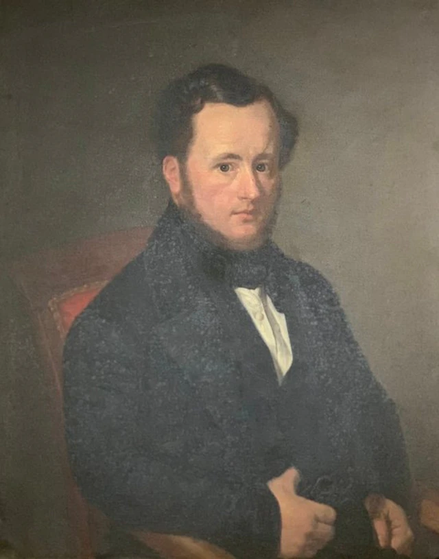 Italian school (XIX) - Ritratto di uomo