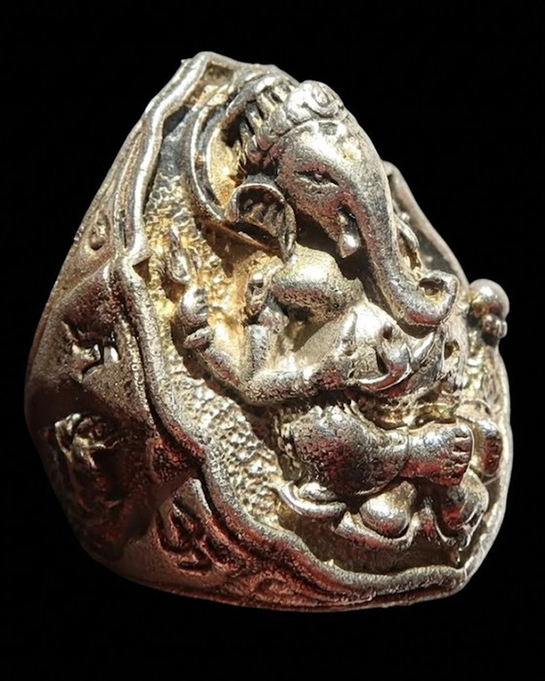Signet Ring Ganesh – The Obstacle Breaker – Fortune and Success - Ring