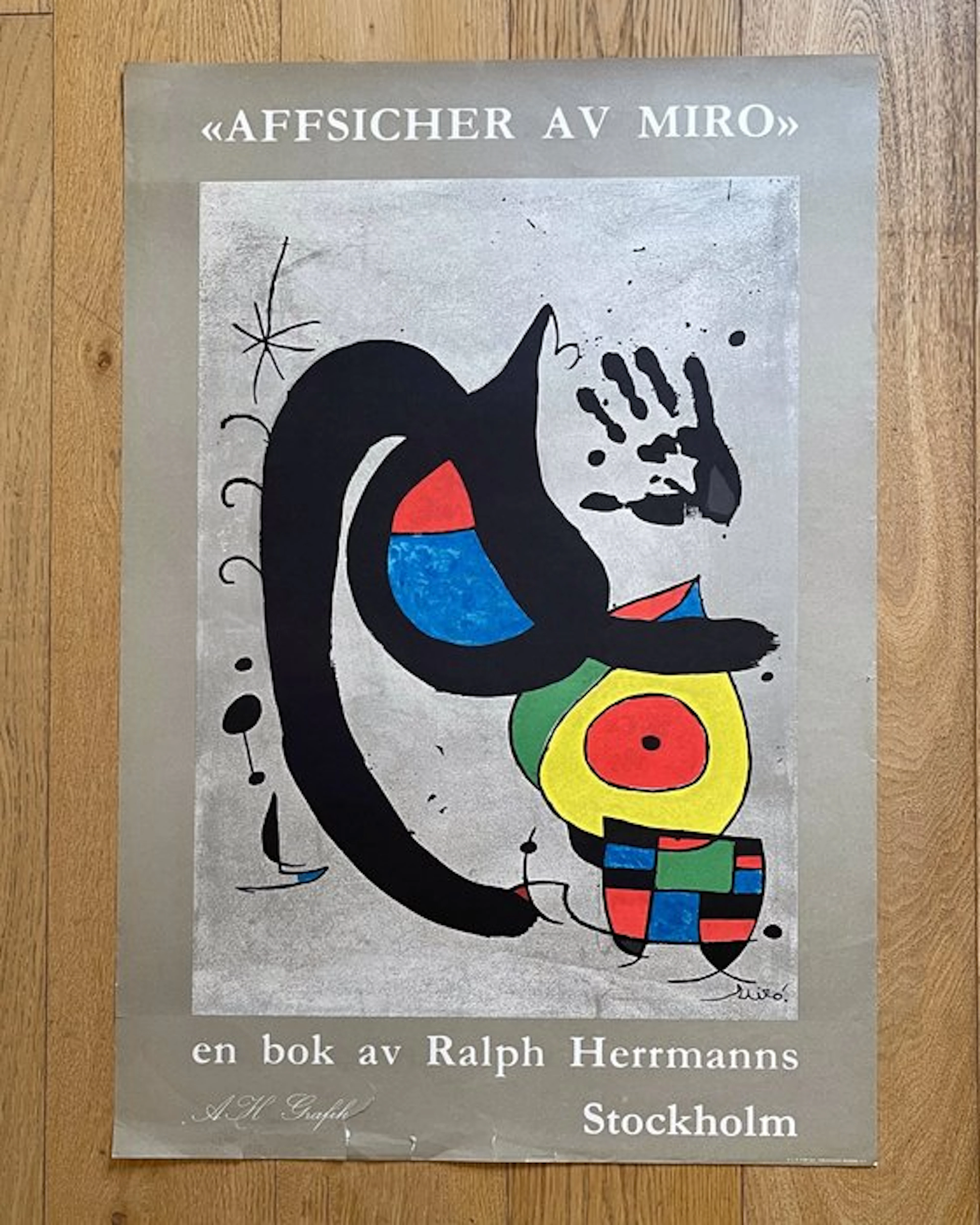 Joan Miró - Joan Miró – «Affischer av Miró» – 1975 - 1970s