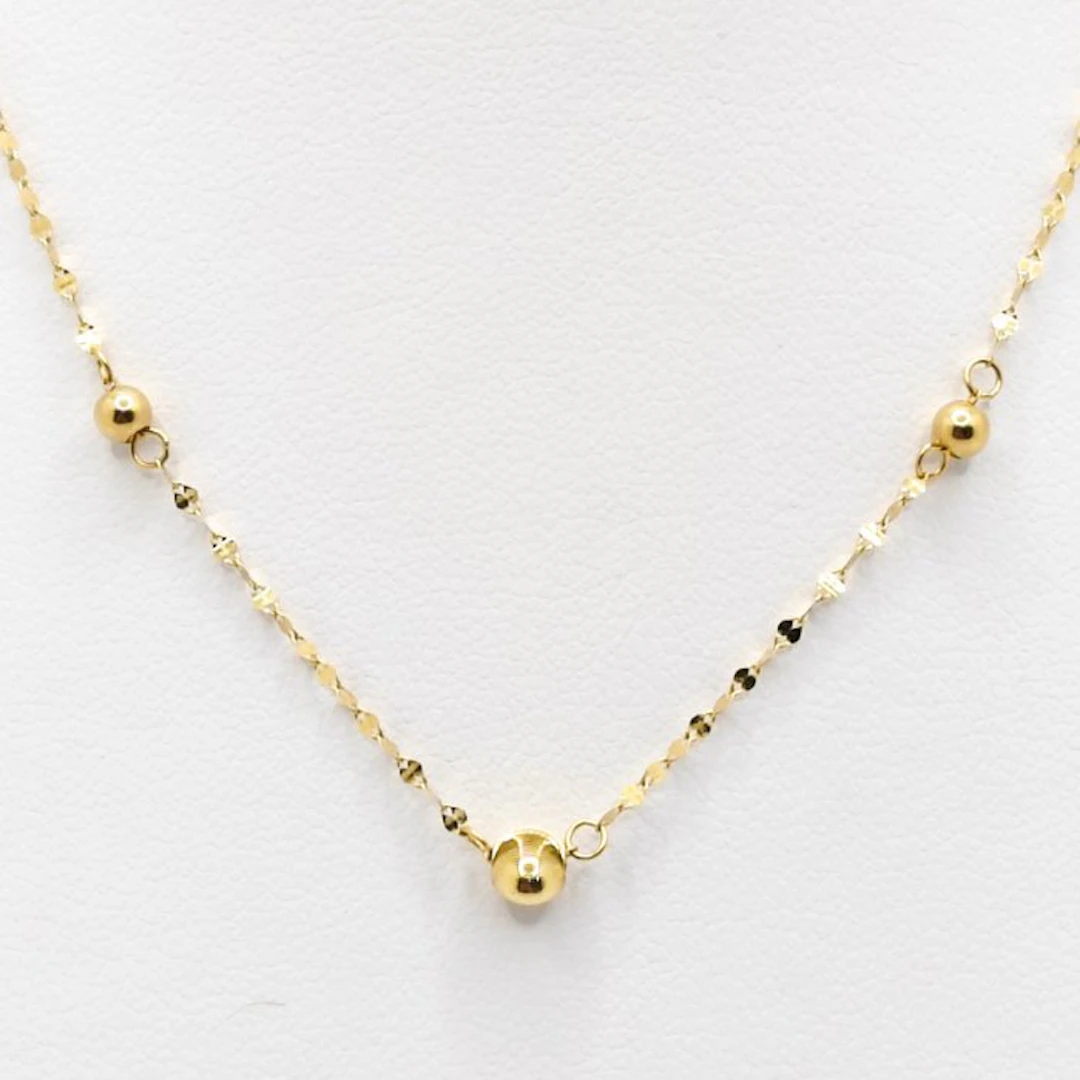 No reserve price - Necklace - 18 kt. Yellow gold