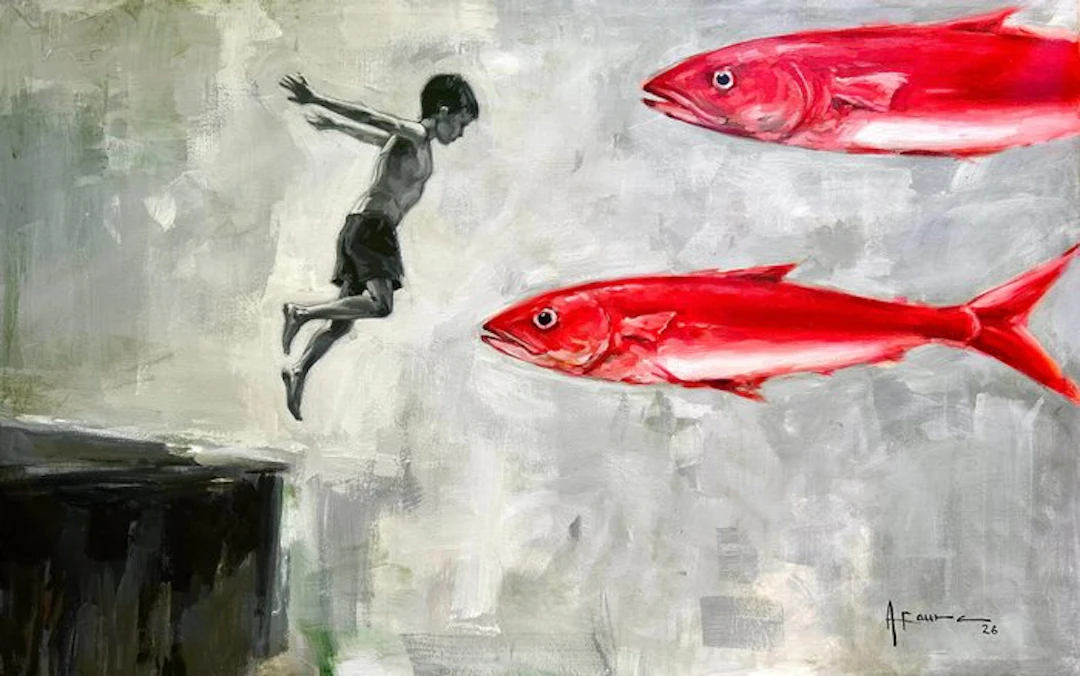 Alejandro Faura - El salto de la vida ( de la serie “ El ultimo color .)