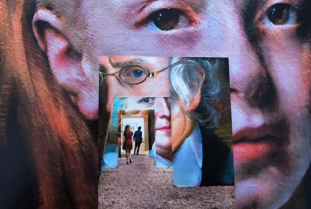 Steve McCurry (1950–) - Installation art in Bordeaux, France, 2018