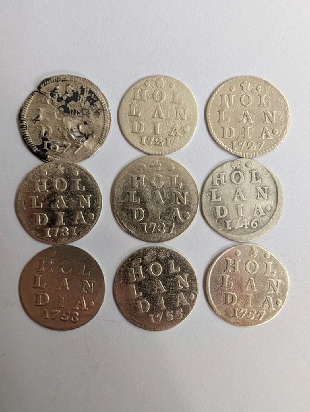 Netherlands, Holland 2 Stuiver 1677-1757 (No reserve price)