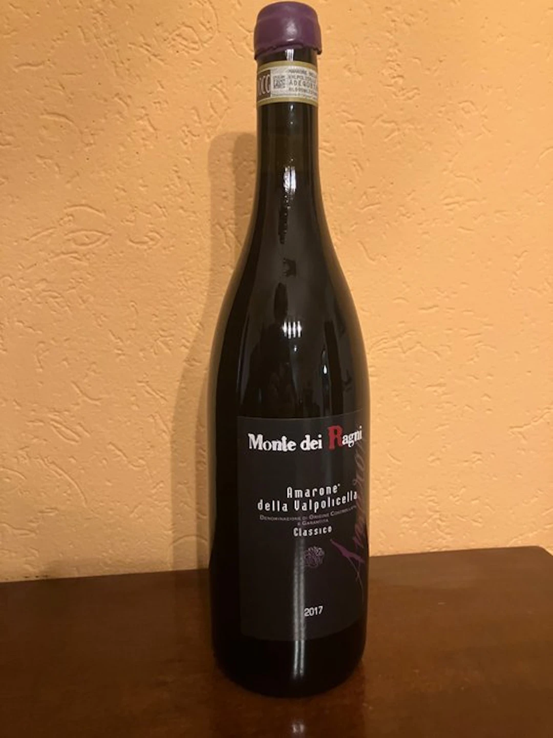 2017 Monte dei Ragni - Amarone della Valpolicella - 1 Bottle (0.75L)