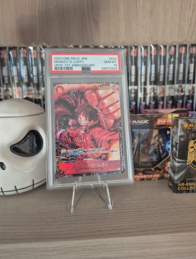 Bandai - 1 Graded card - One Piece - Monkey D. Luffy 012 - PSA 10