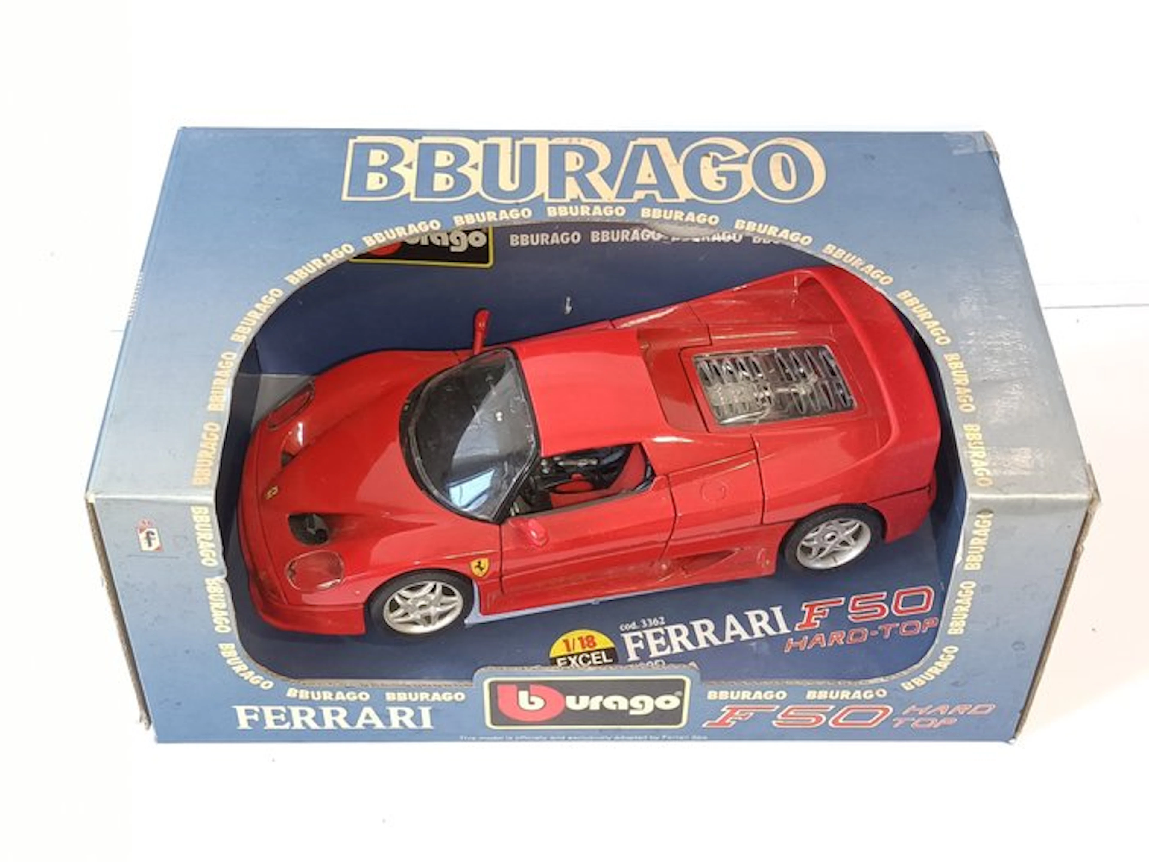 Modello: Ferrari F50 Hard-Top di colore Rossa 1:18 - Model car