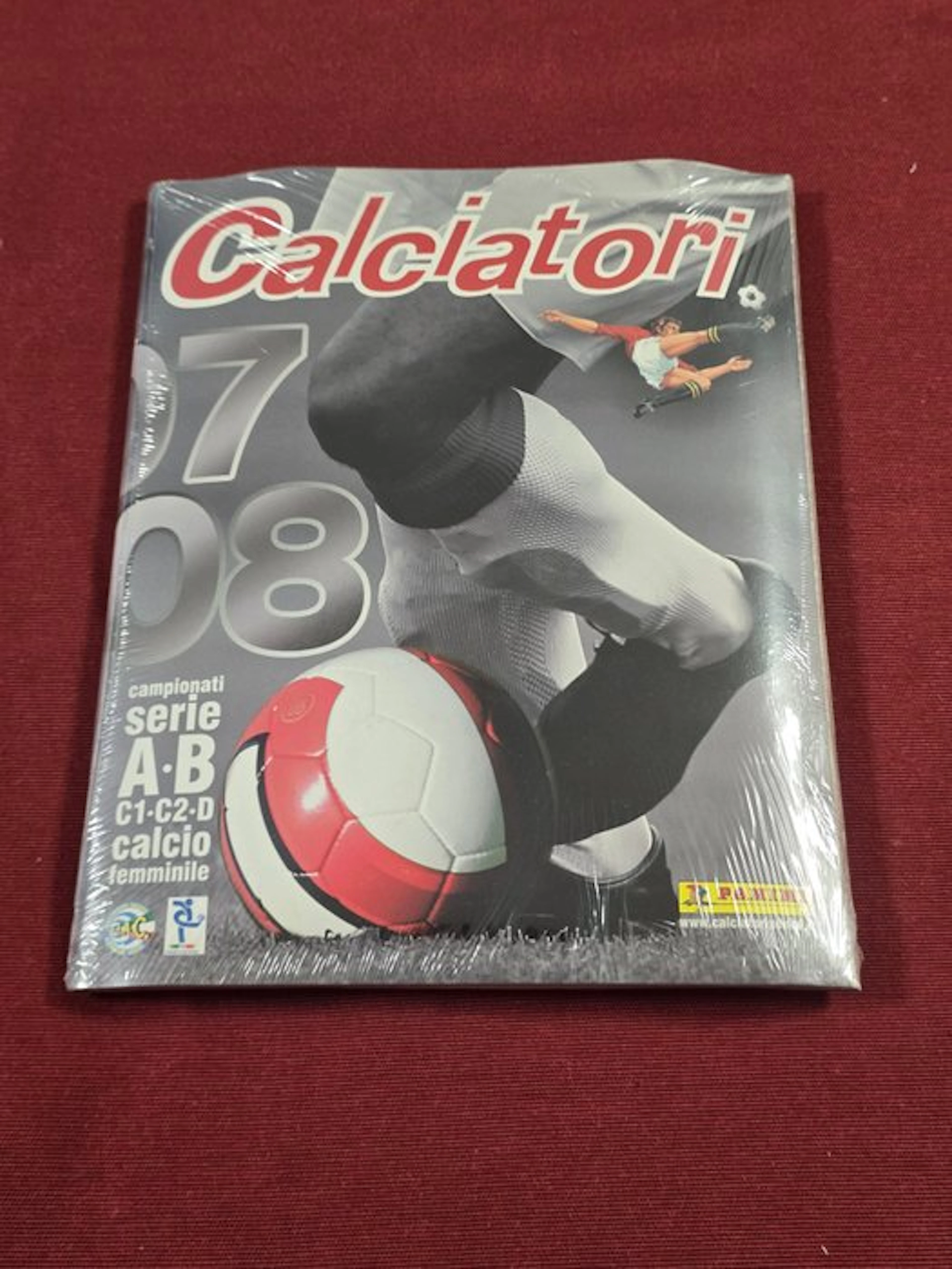 Panini Calciatori 2007/08 - 1 Factory seal (Empty album +...