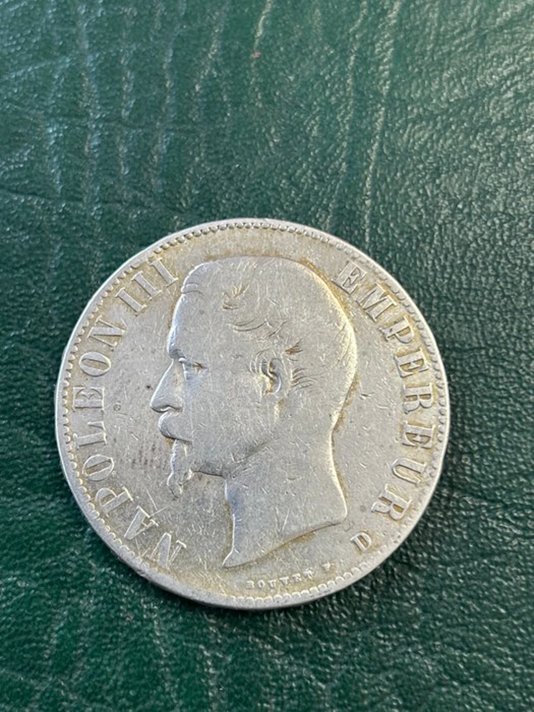 France. Napoléon III. 5 Francs 1856-D, Lyon (No reserve price)