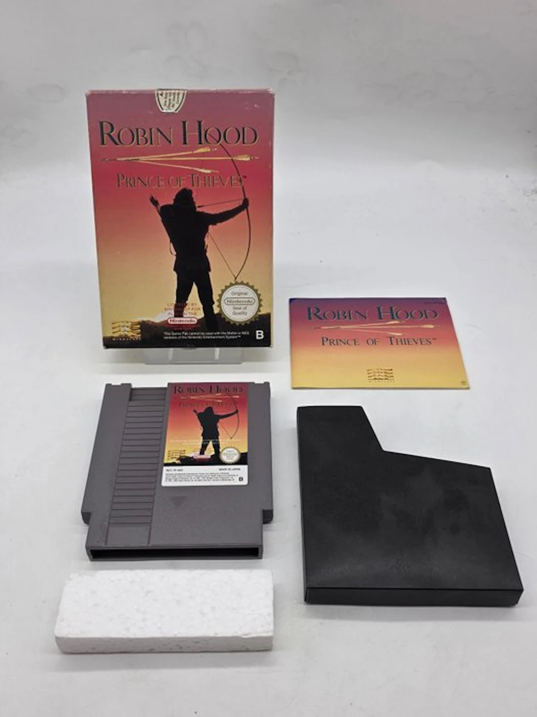 Nintendo - Nes - RARE - PAL B - 1st Edition - Robin Hood...