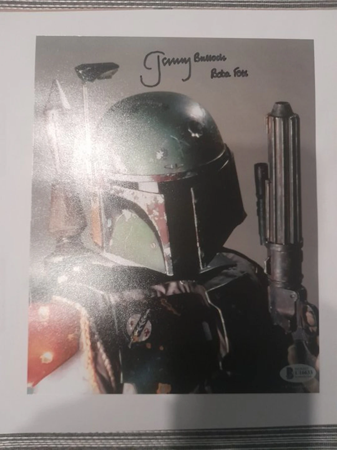 Star Wars - Jeremy Bulloch (+) was Boba Fett - Autograph, Photo Signed with Coa