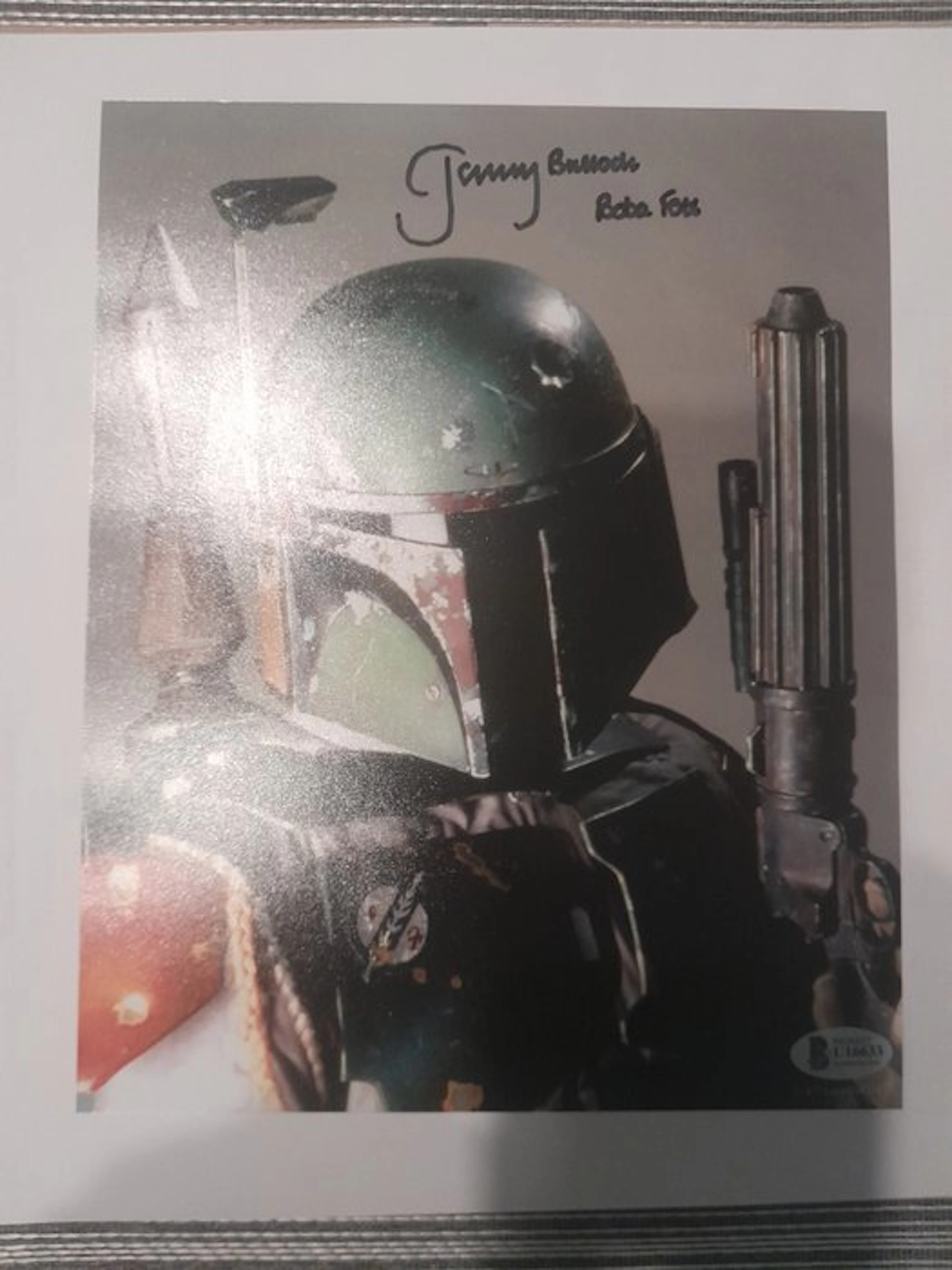 Star Wars - Jeremy Bulloch (+) was Boba Fett - Autograph, Photo Signed with Coa
