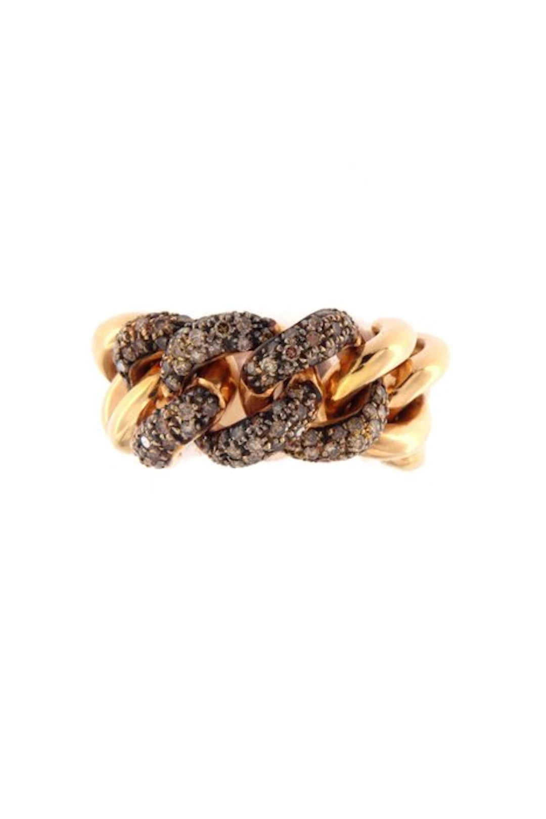Ring - 18 kt. Rose gold - 0.98ct. tw. - Diamond - 18kt rose gold ring