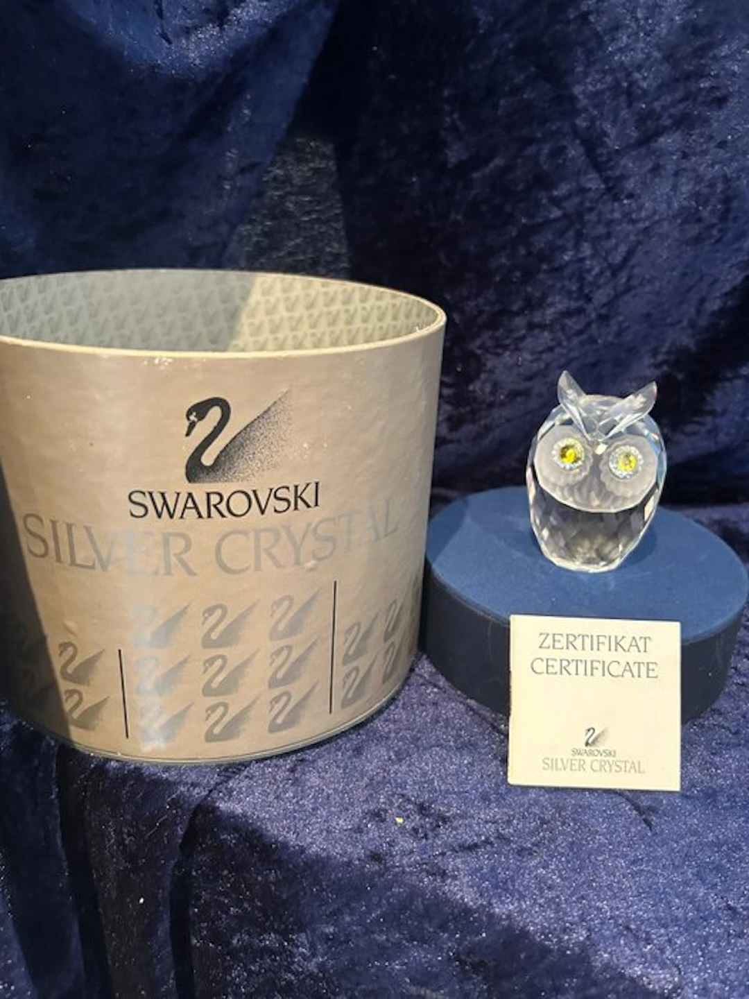 Swarovski - Figurine - Uil - Crystal