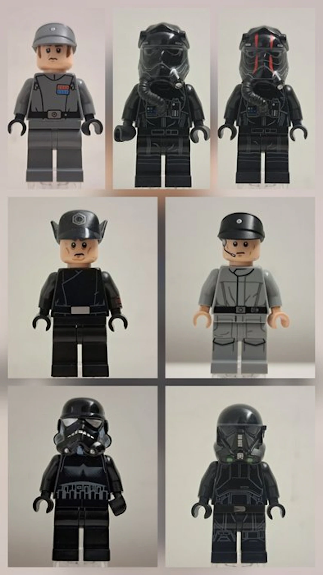 LEGO Minifigure - Star Wars - 7x Imperial Minifig
