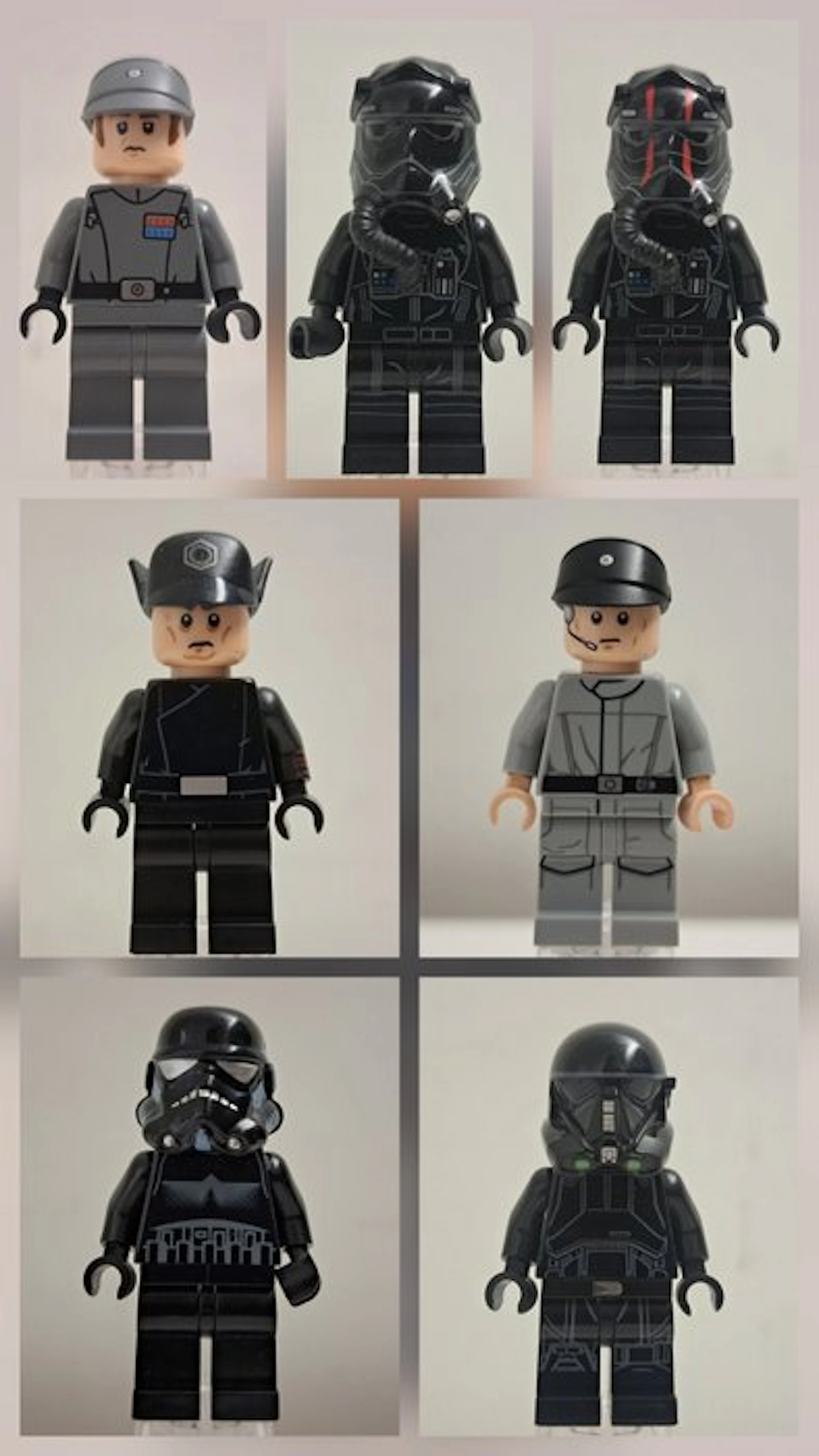 LEGO Minifigure - Star Wars - 7x Imperial Minifig