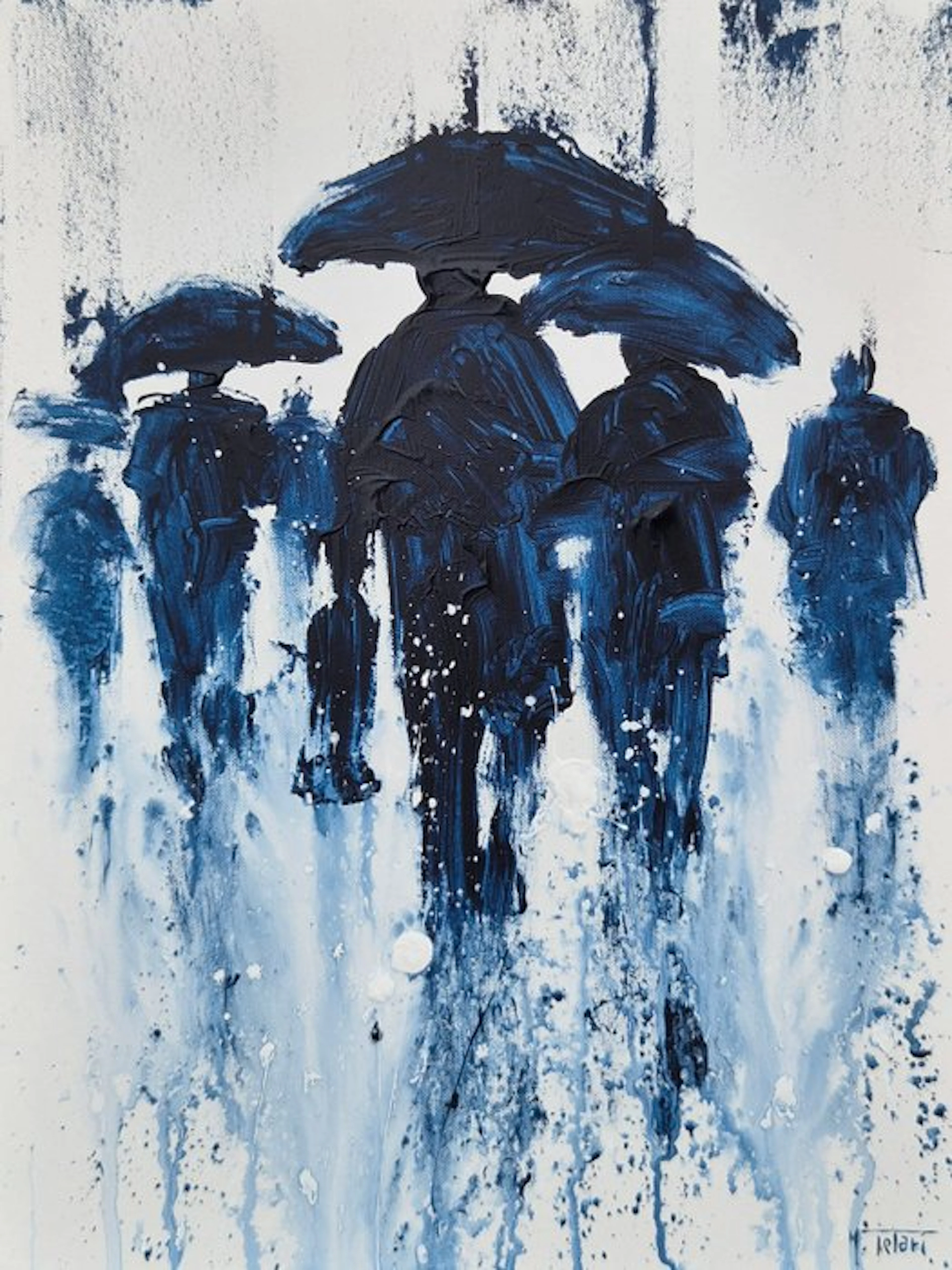Michele Telari - People in blue