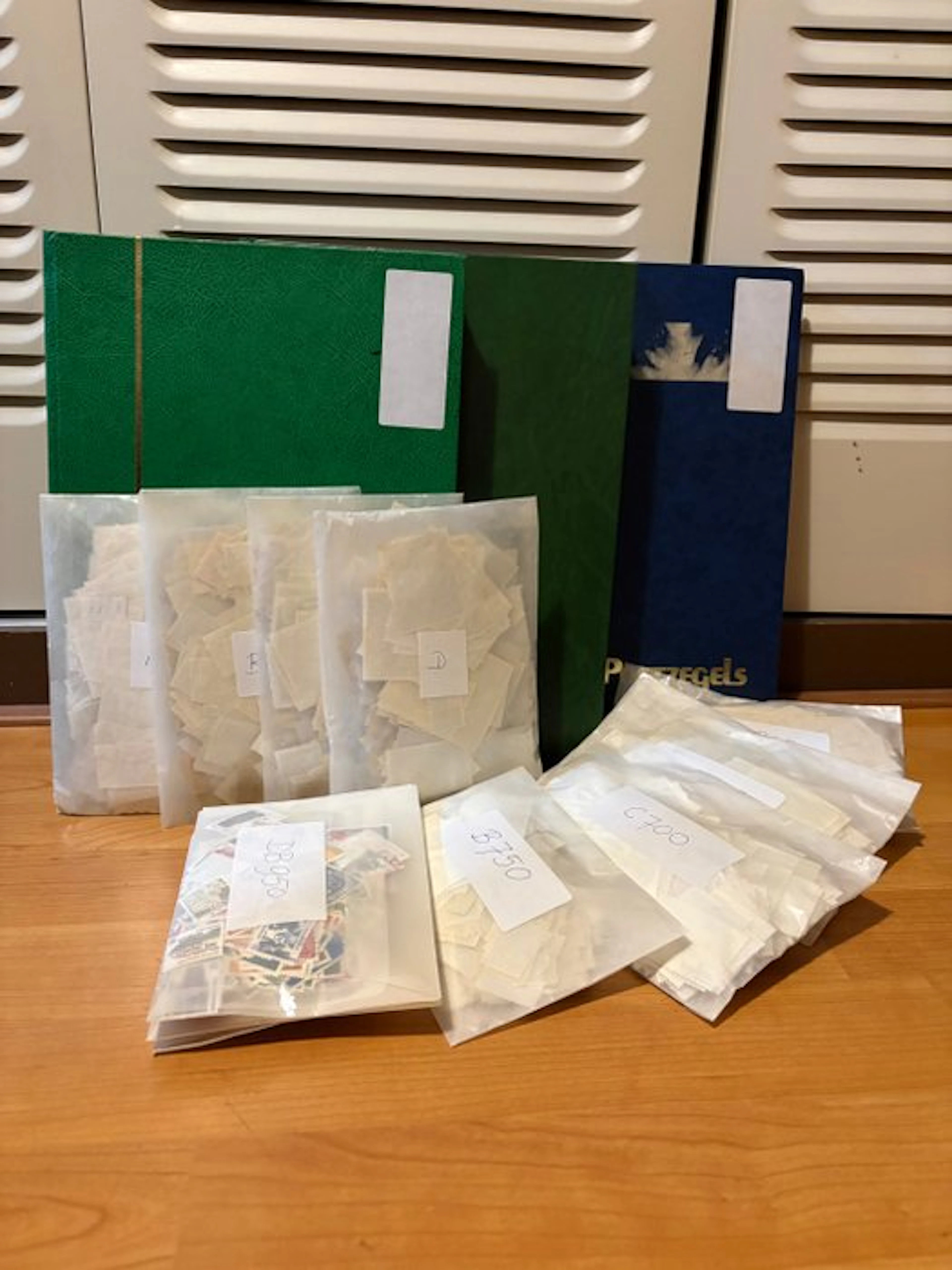 World - About 7,000 stamps worldwide.