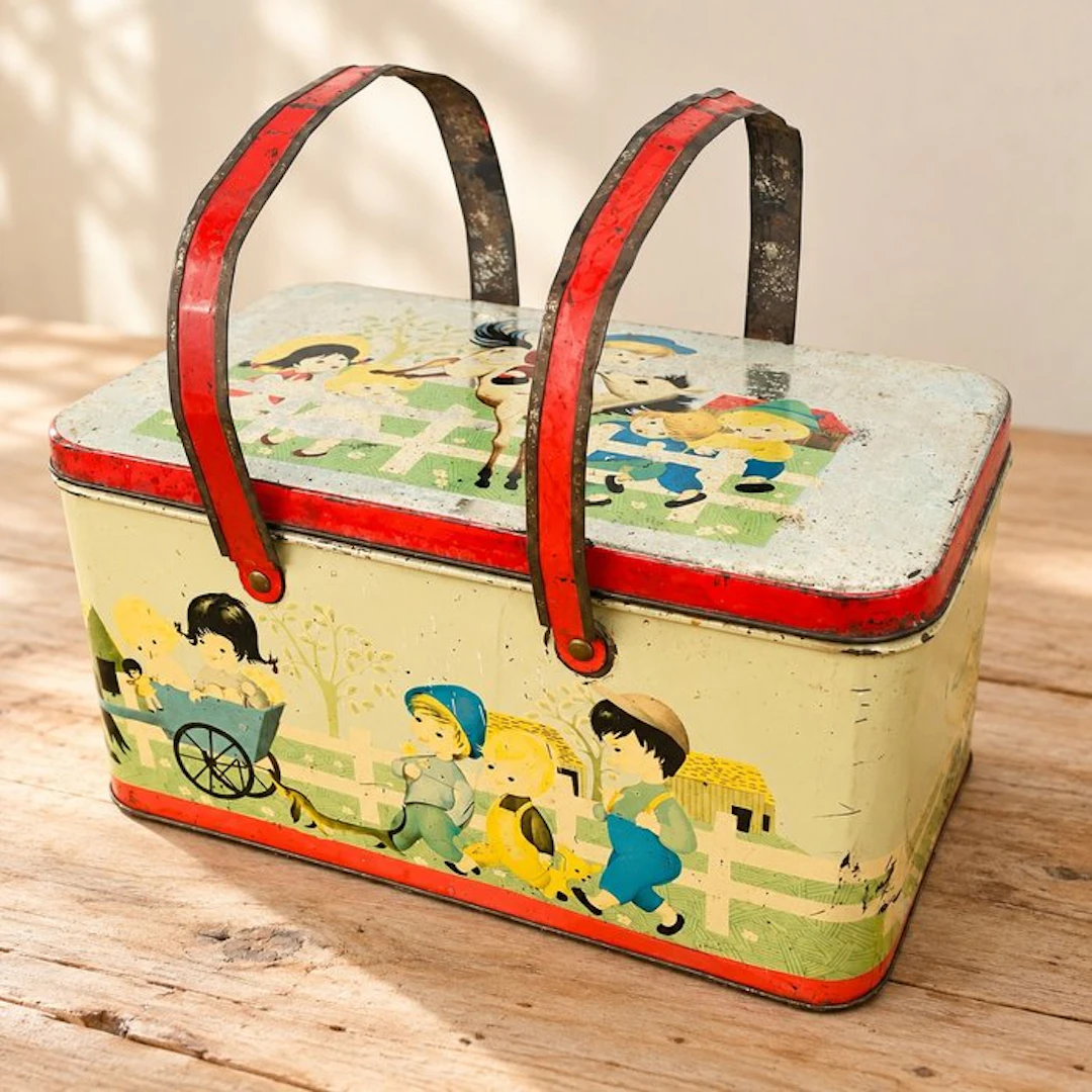 Tin box - Iron, cookie tin
