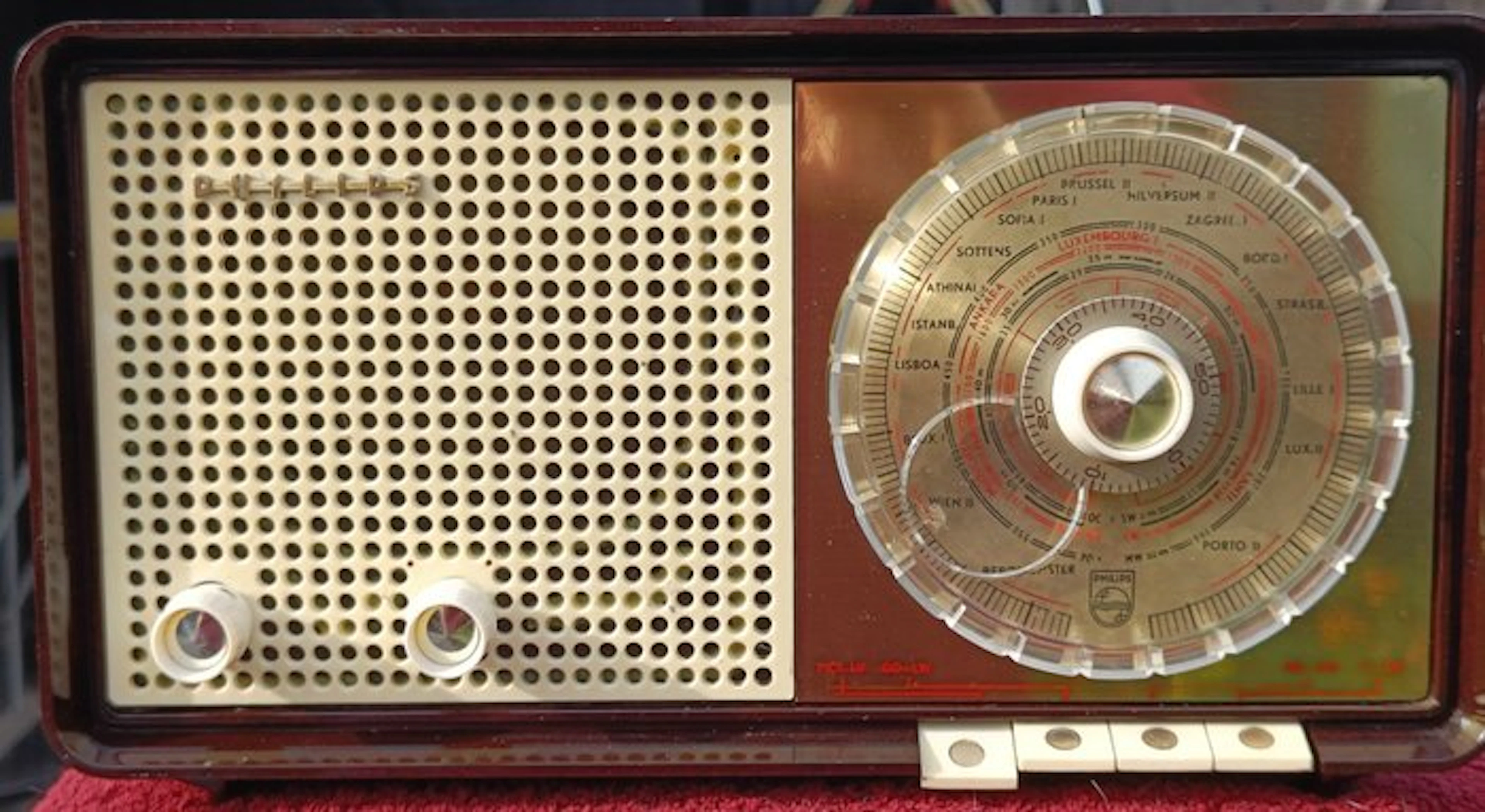 Philips - B3X90U Tube radio